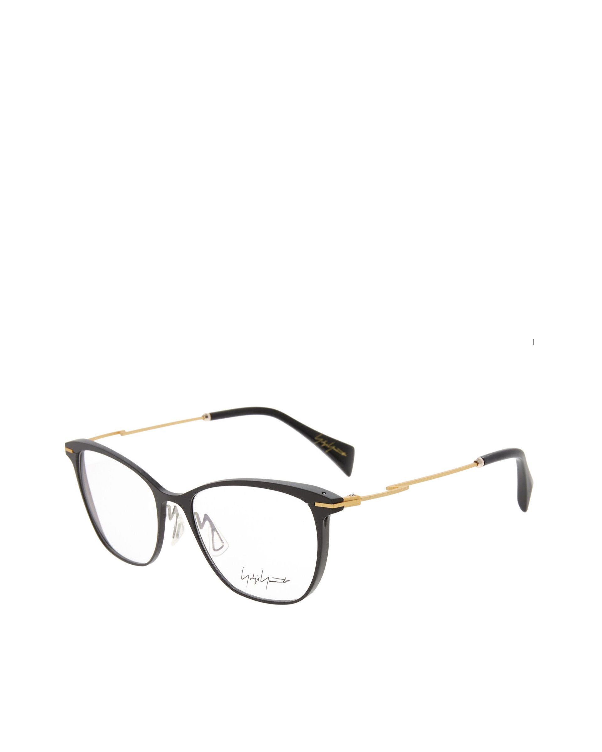 Yohji Yamamoto Yohji Yamamoto YY3030 Optical Glasses - Black & Gold. Size ONE SIZE - 18 Thumbnail