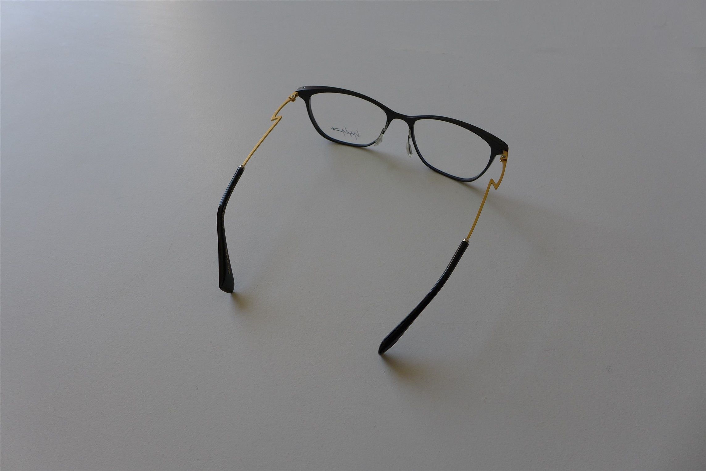 Yohji Yamamoto Yohji Yamamoto YY3030 Optical Glasses - Black & Gold. Size ONE SIZE - 8 Thumbnail