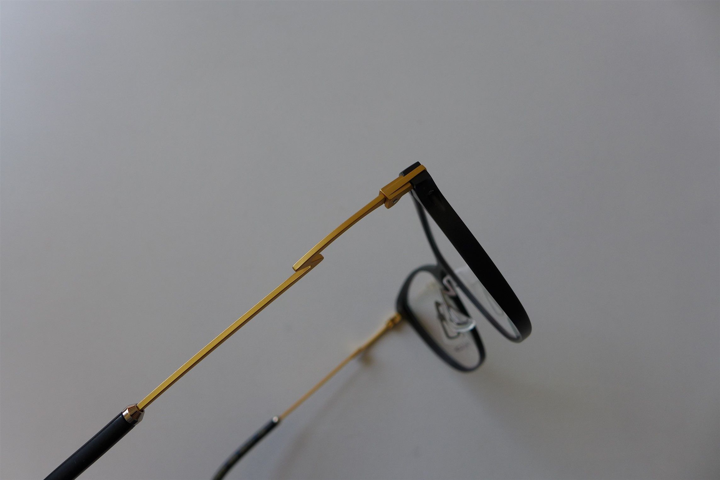 Yohji Yamamoto Yohji Yamamoto YY3030 Optical Glasses - Black & Gold. Size ONE SIZE - 11 Thumbnail