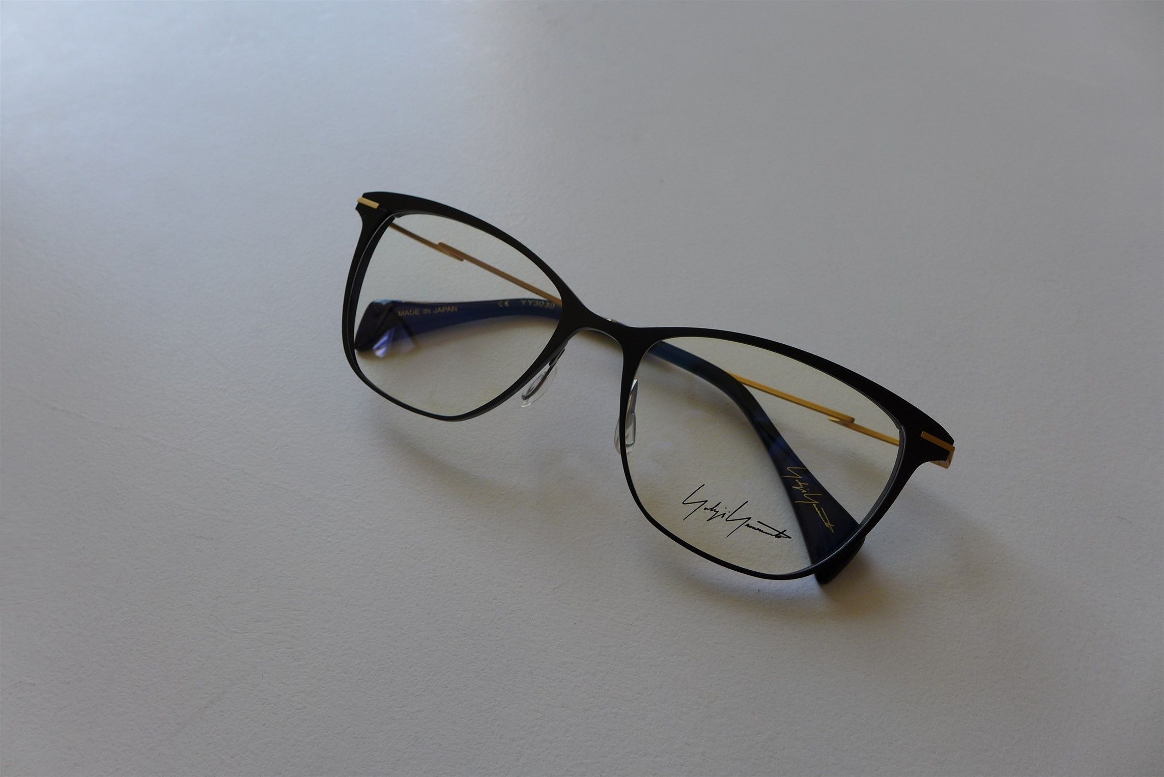 Yohji Yamamoto Yohji Yamamoto YY3030 Optical Glasses - Black & Gold. Size ONE SIZE - 7 Thumbnail