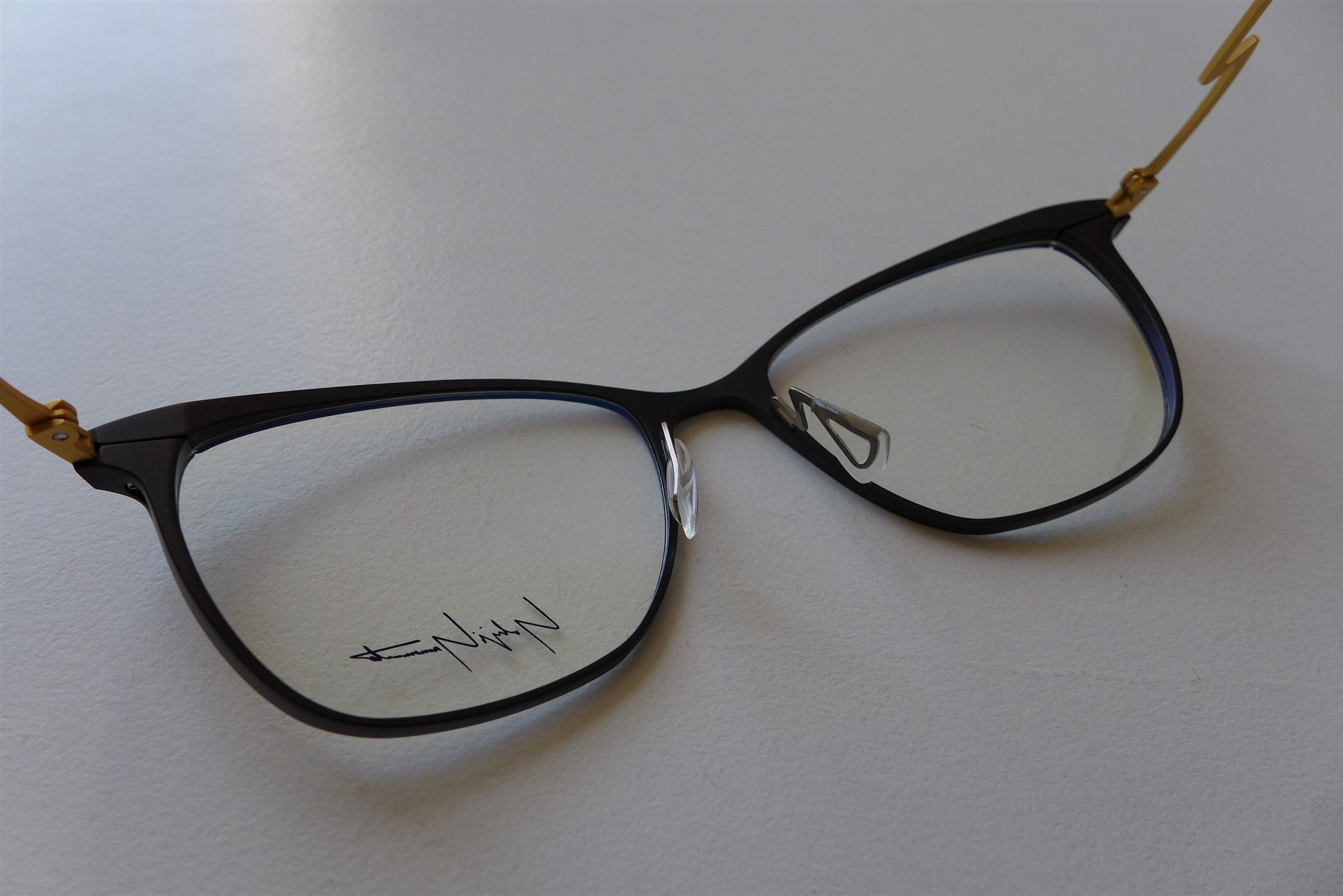 Yohji Yamamoto Yohji Yamamoto YY3030 Optical Glasses - Black & Gold. Size ONE SIZE - 10 Thumbnail