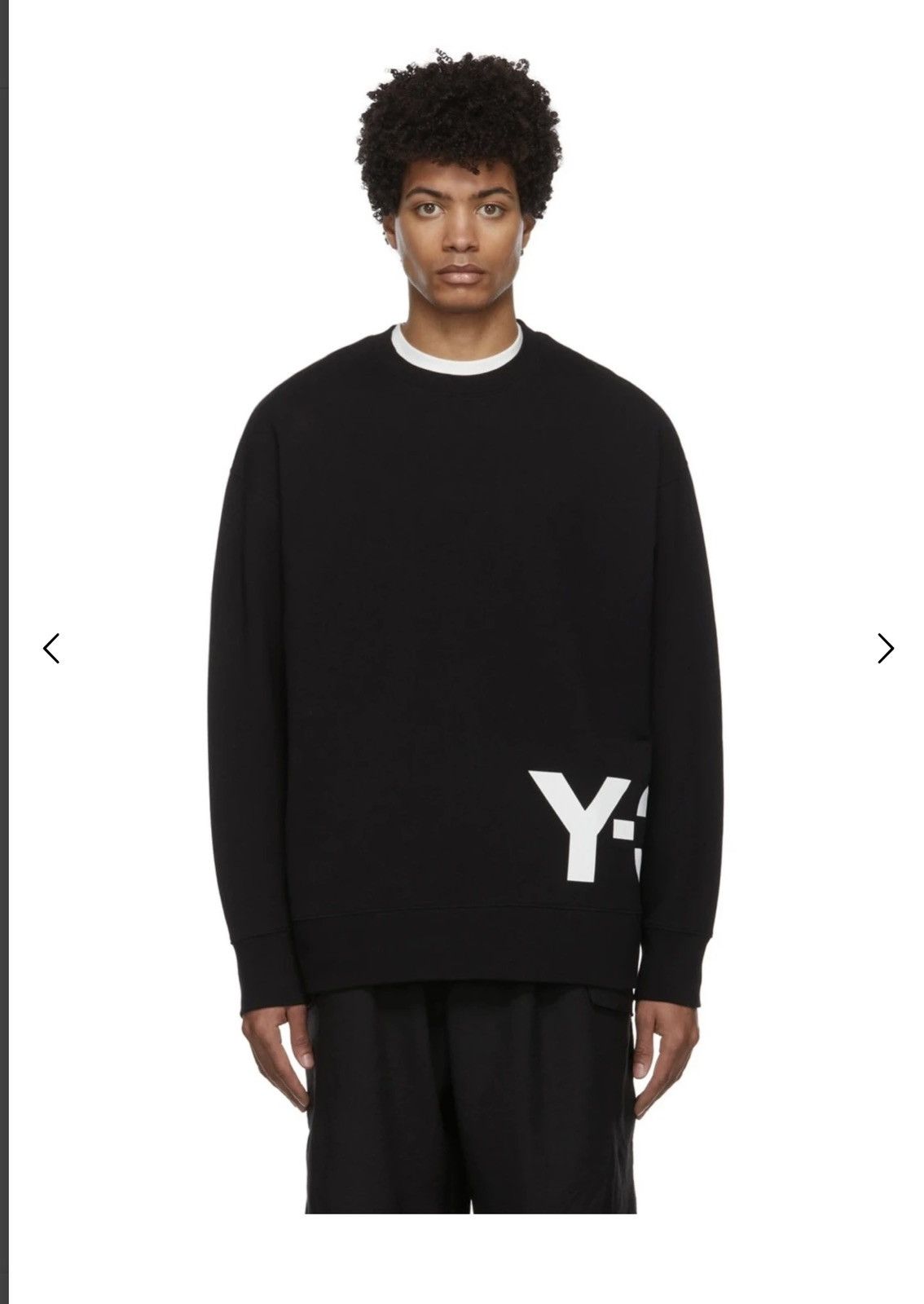 Y-3 Y-3 Cotton SweatShirt Sweater Small Size US S / EU 44-46 / 1 - 1 Thumbnail