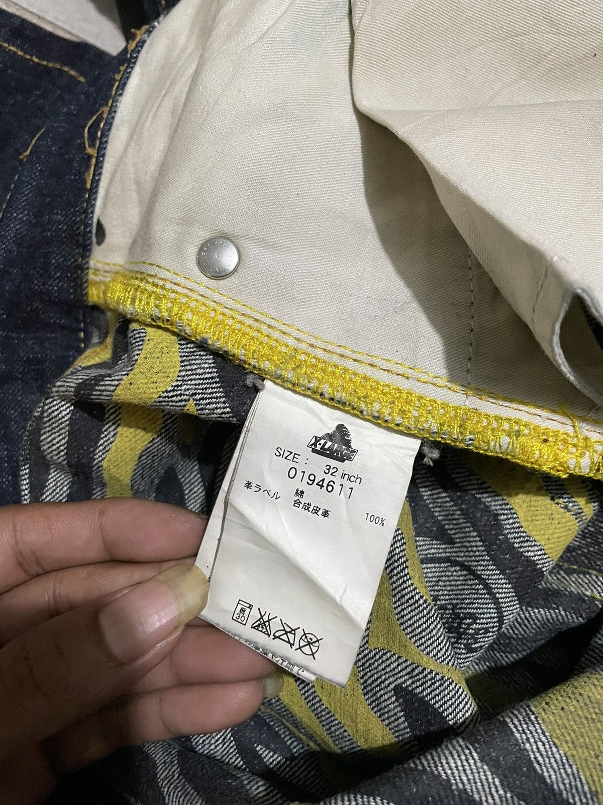 Xlarge XLARGE Distressed Jeans Size US 32 / EU 48 - 17 Thumbnail