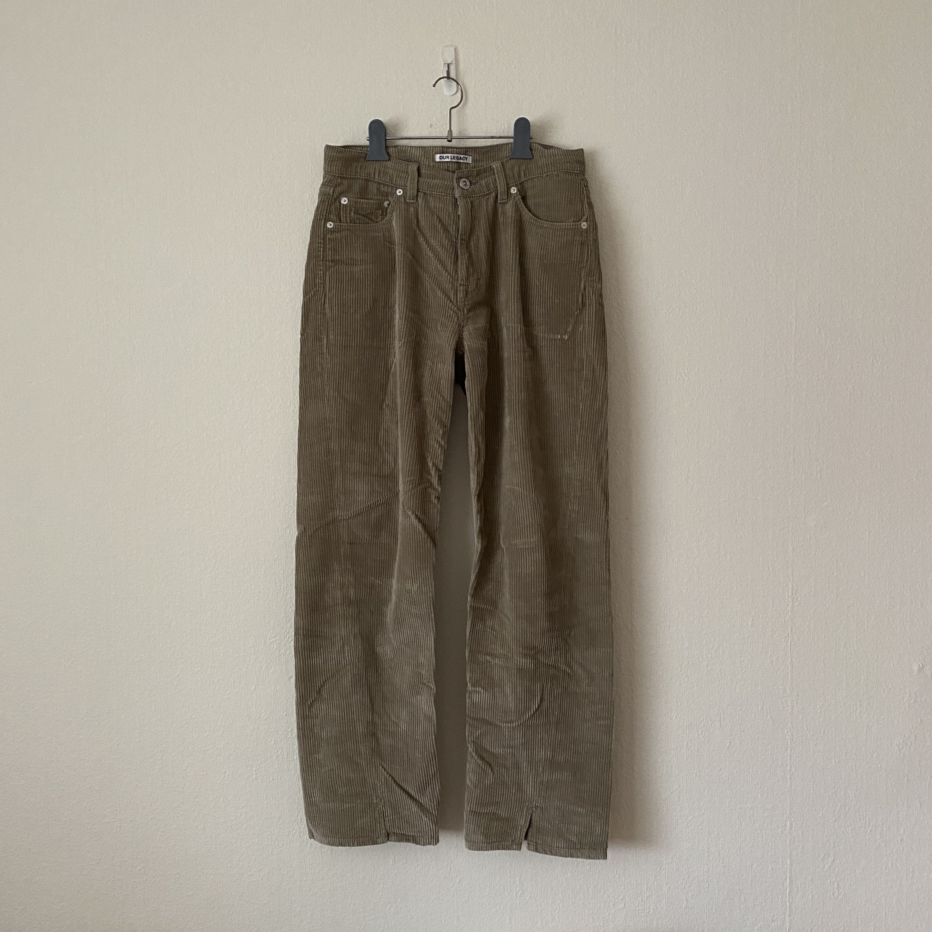 Our Legacy Our Legacy Sabot Cut Cords Trousers Pants | Grailed