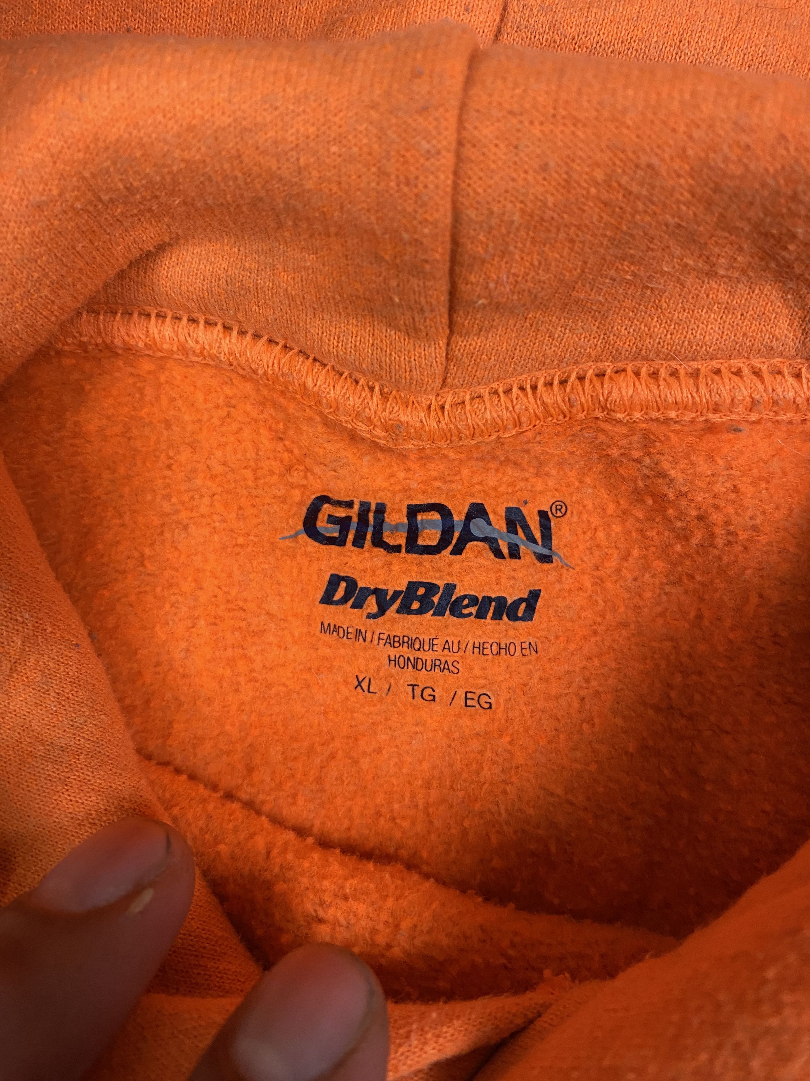 Gildan × Vintage Vintage Gildan Hoodie Pullover Size US L / EU 52-54 / 3 - 5 Thumbnail