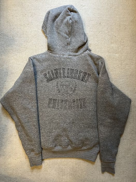 Saint laurent 2025 university hoodie