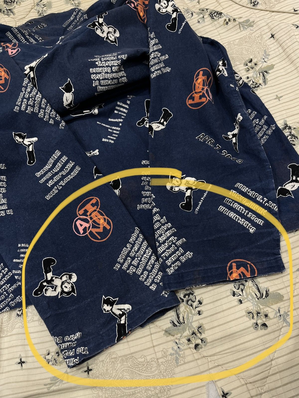 Anime × Japanese Brand × Vintage (Aaaa). VINTAGE ASTRO BOY SLEEPWEAR Size US M / EU 48-50 / 2 - 15 Thumbnail