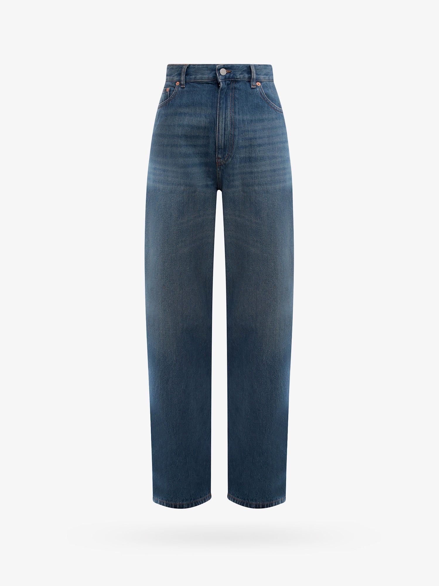 Back Logo Patch Denim Pants