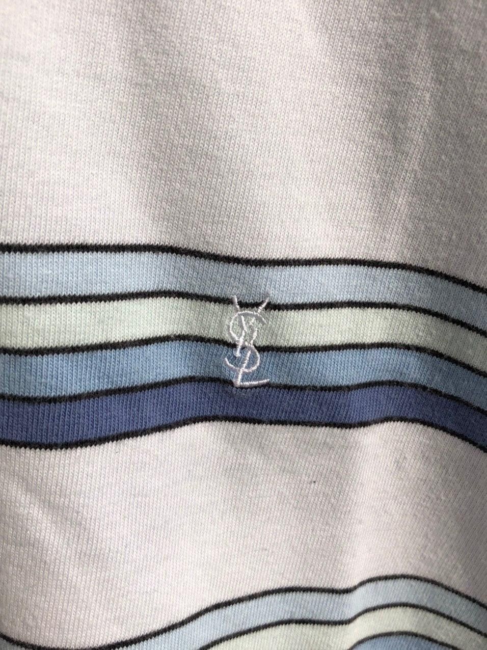 Yves Saint Laurent YSL polo Multicolor Double Layer Size US M / EU 48-50 / 2 - 2 Thumbnail