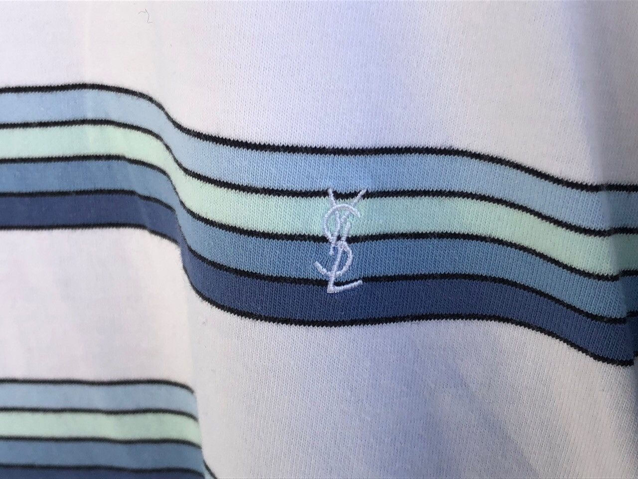 Yves Saint Laurent YSL polo Multicolor Double Layer Size US M / EU 48-50 / 2 - 8 Thumbnail
