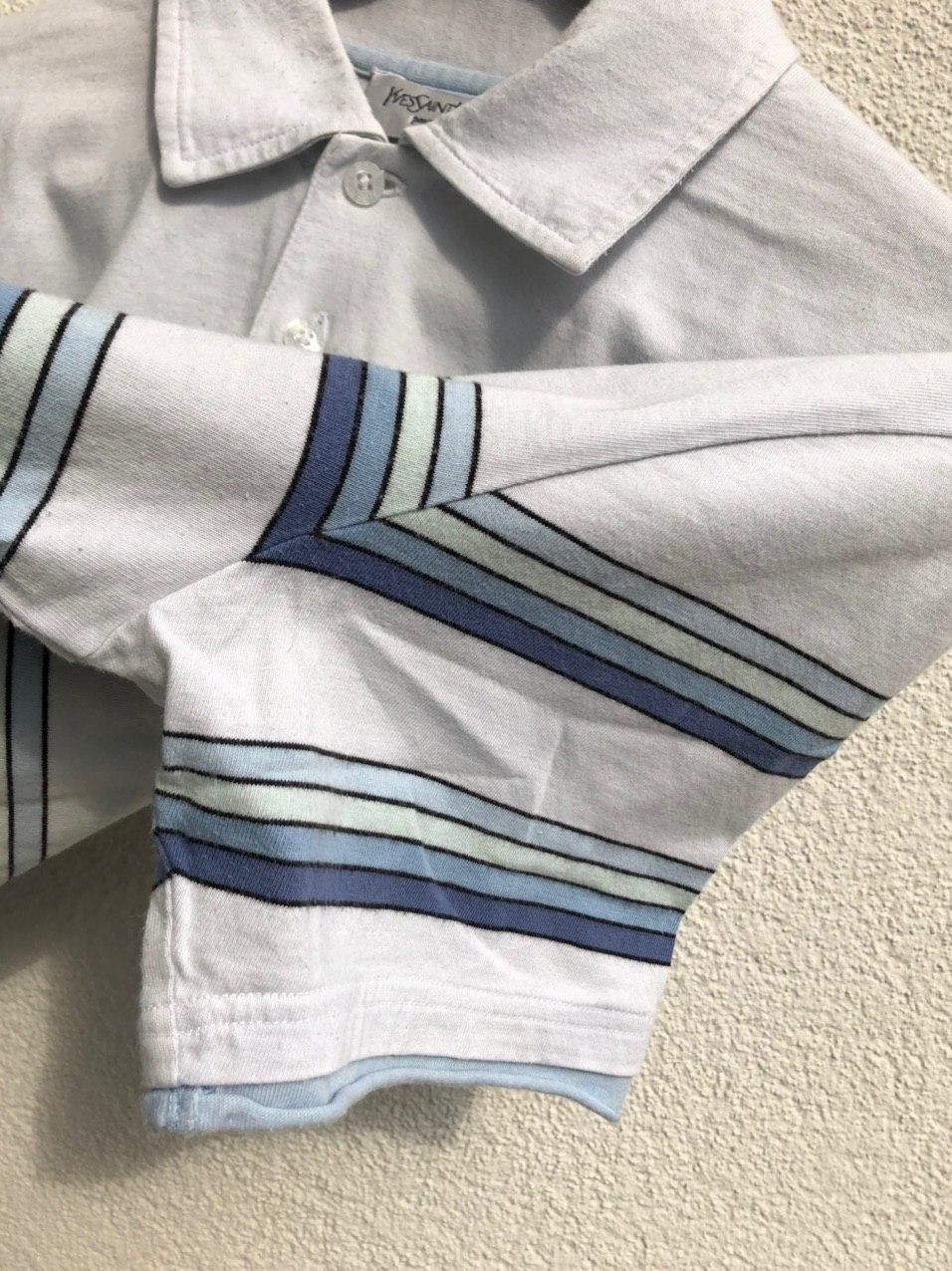 Yves Saint Laurent YSL polo Multicolor Double Layer Size US M / EU 48-50 / 2 - 15 Thumbnail