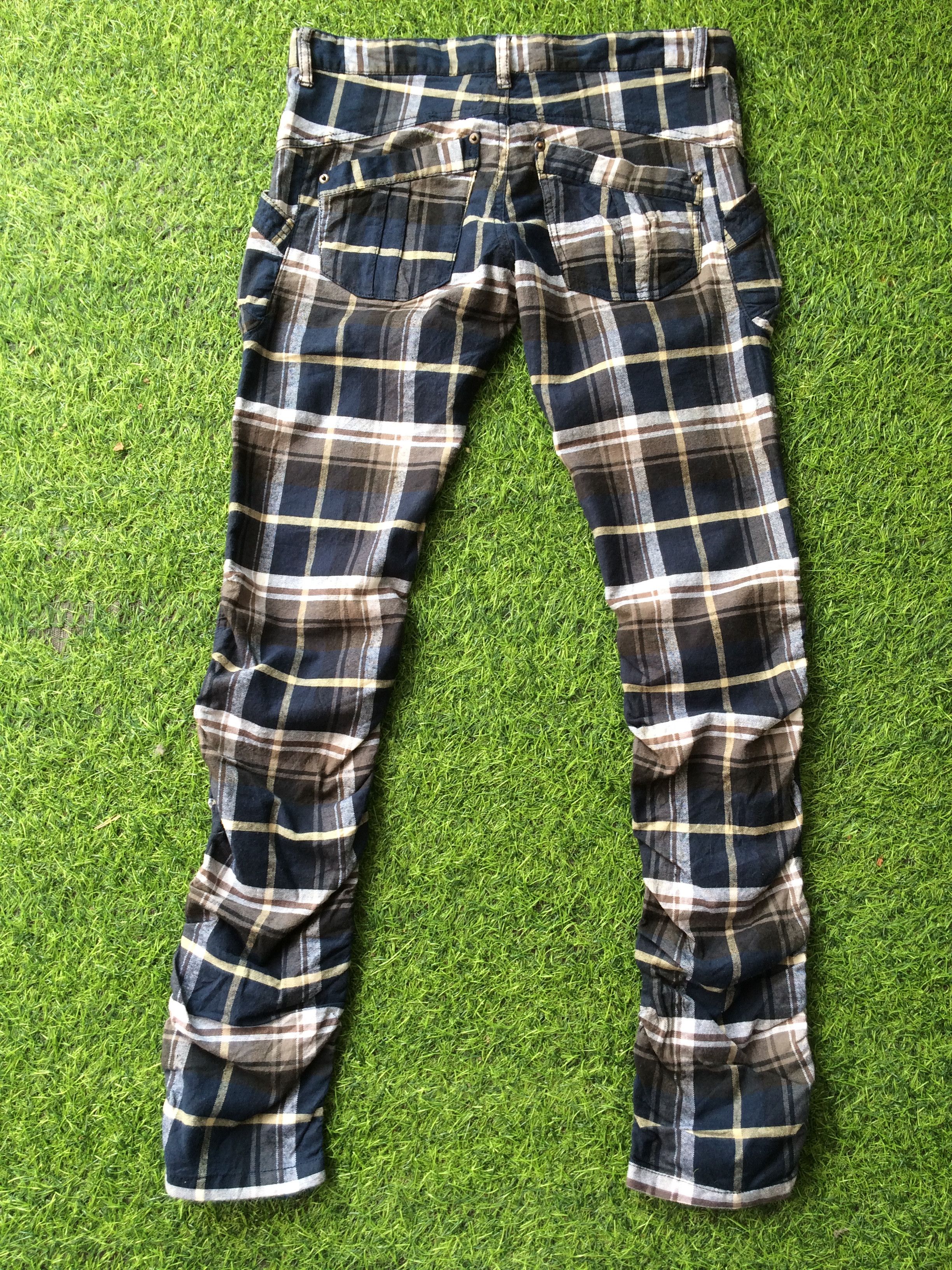 Japanese Brand × Seditionaries × Takeo Kikuchi Japanese Cargo Pants Tartan Tactical Punk Pants #D-304 Size US 30 / EU 46 - 4 Thumbnail