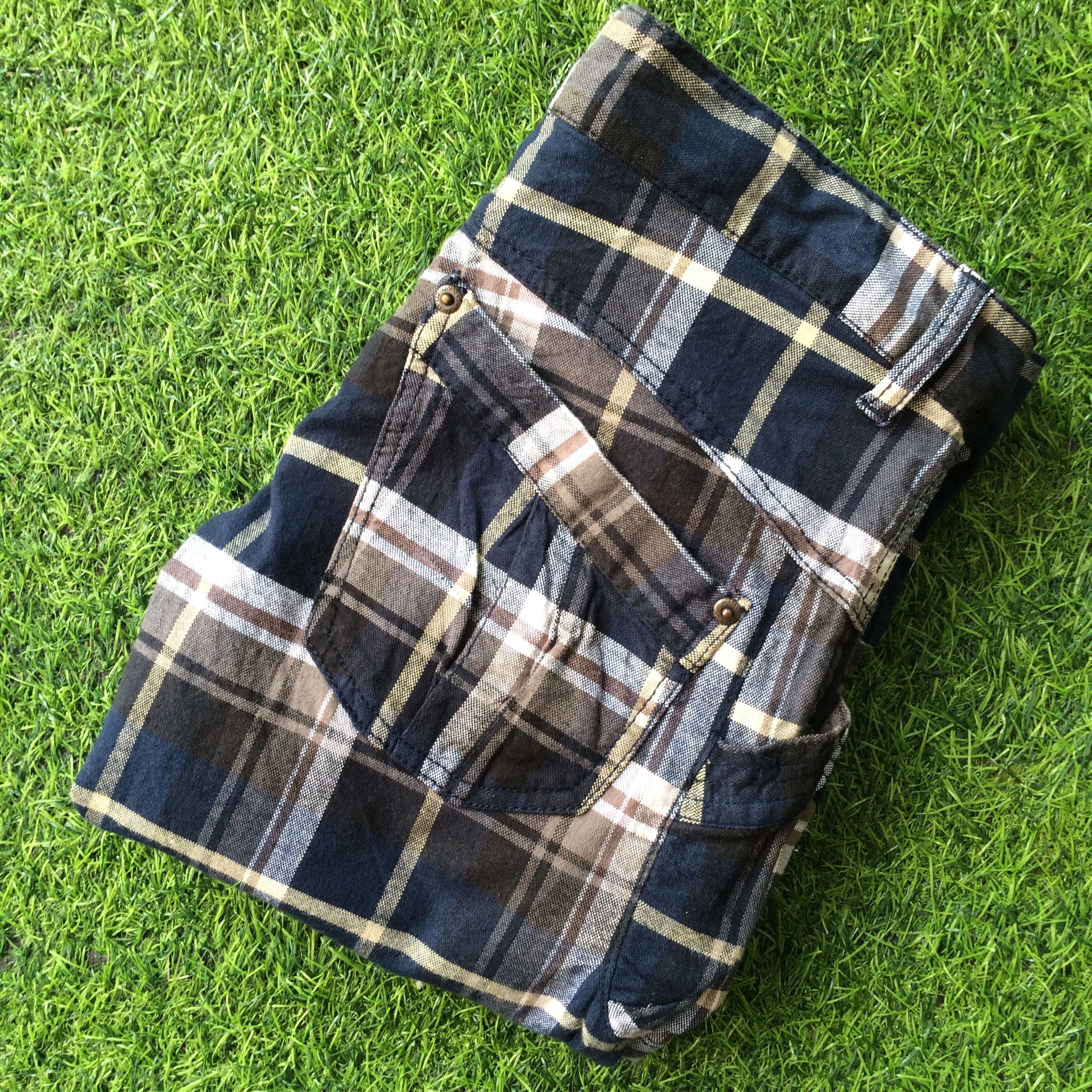 Japanese Brand × Seditionaries × Takeo Kikuchi Japanese Cargo Pants Tartan Tactical Punk Pants #D-304 Size US 30 / EU 46 - 9 Thumbnail