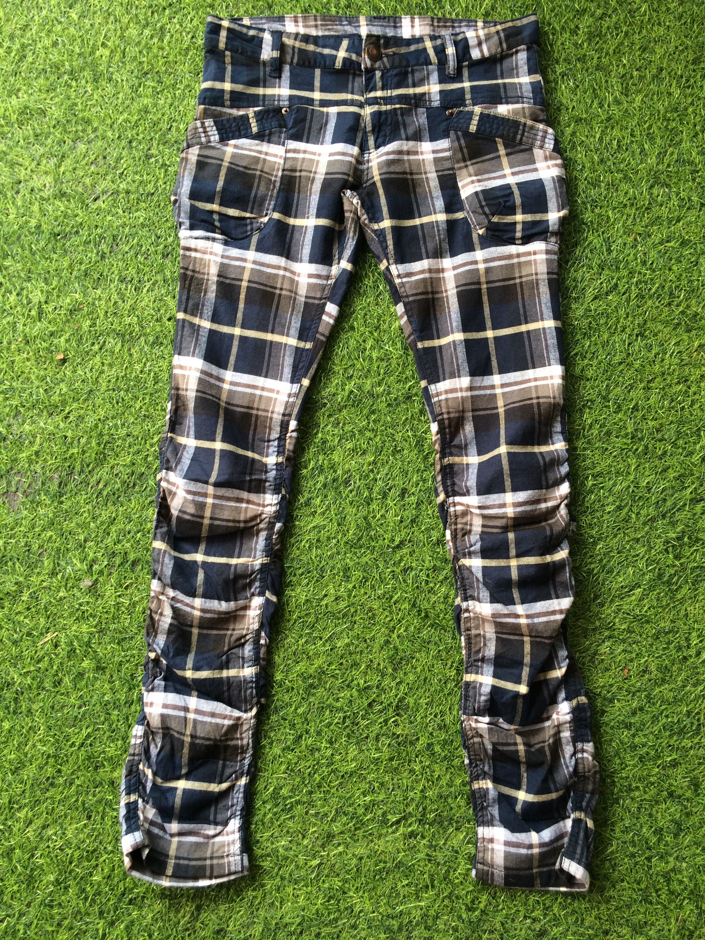Japanese Brand × Seditionaries × Takeo Kikuchi Japanese Cargo Pants Tartan Tactical Punk Pants #D-304 Size US 30 / EU 46 - 3 Thumbnail