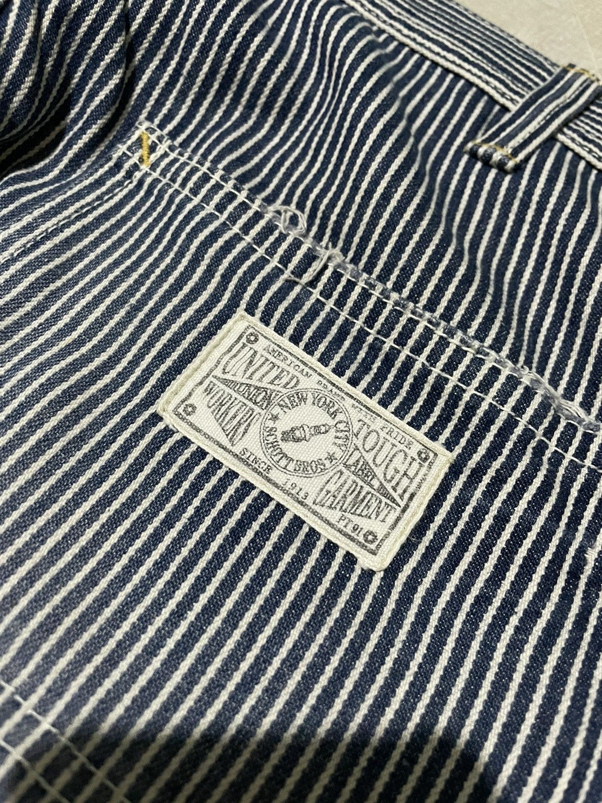 Schott × Vintage Vintage Perfecto Schott Carpenter Hickory Pants Size US 30 / EU 46 - 13 Thumbnail