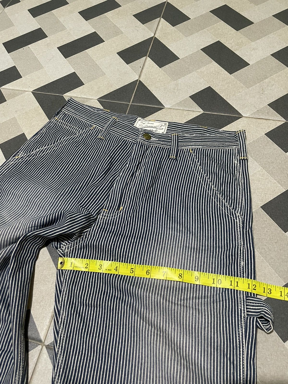 Schott × Vintage Vintage Perfecto Schott Carpenter Hickory Pants Size US 30 / EU 46 - 10 Thumbnail