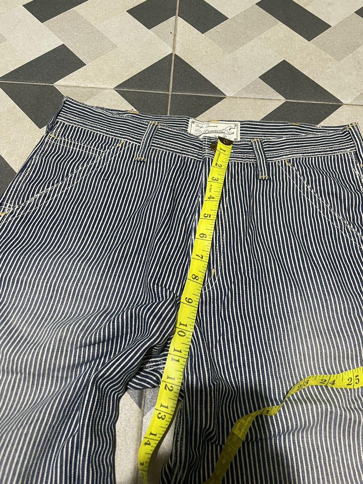 Schott × Vintage Vintage Perfecto Schott Carpenter Hickory Pants Size US 30 / EU 46 - 9 Thumbnail