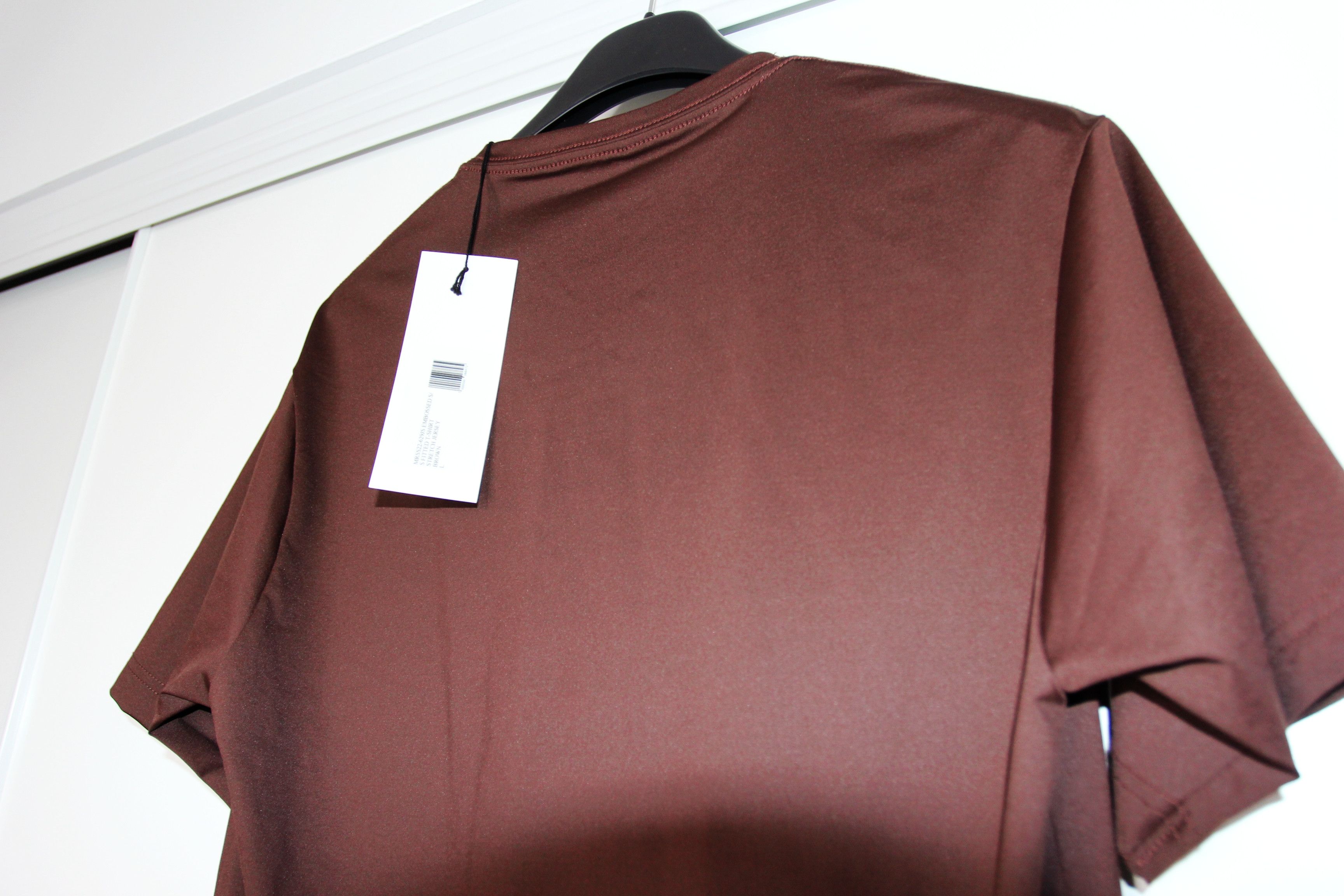 Martine Rose BNWT SS22 MARTINE ROSE EMBOSSED FITTED STRETCH TSHIRT B L Size US M / EU 48-50 / 2 - 7 Thumbnail