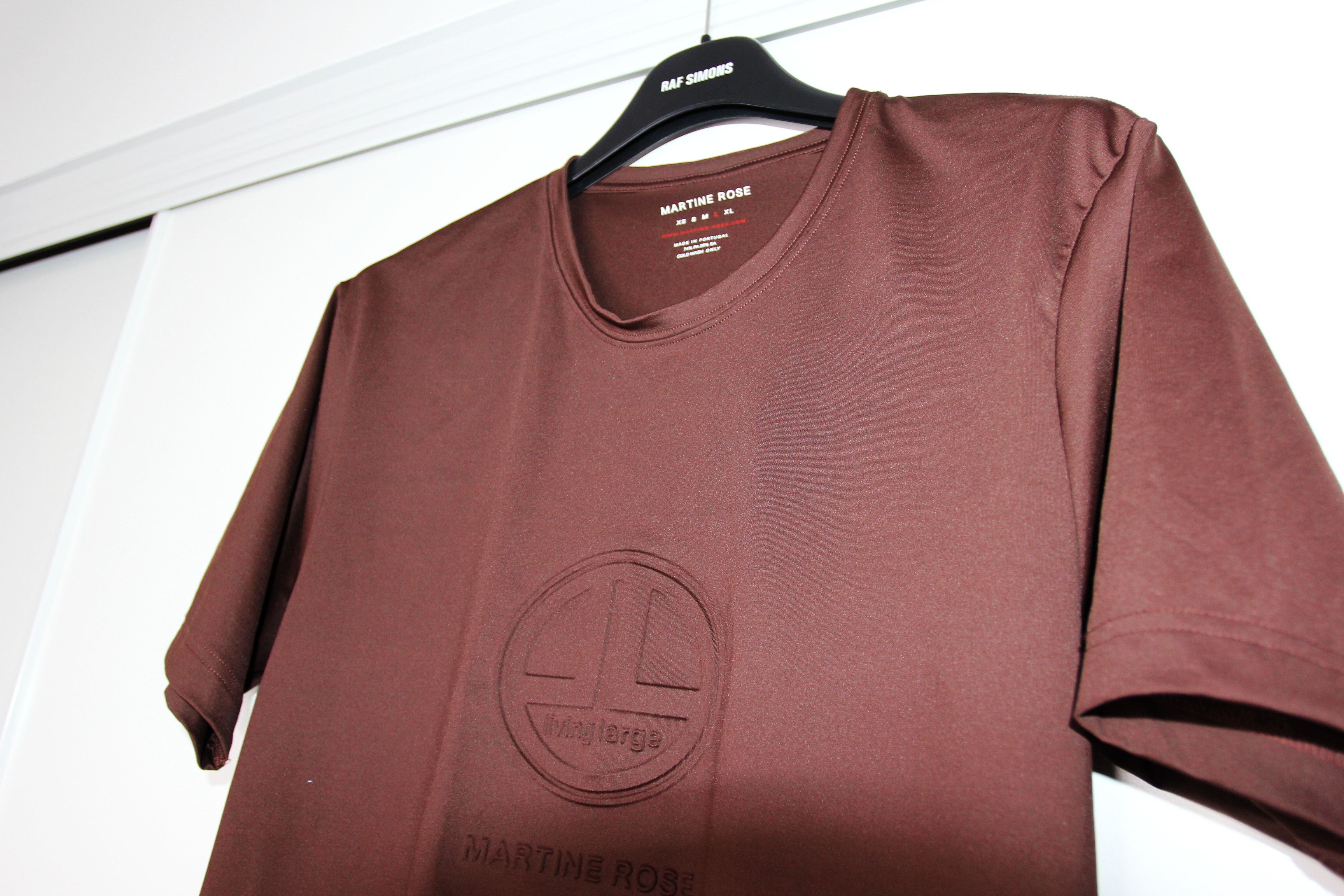Martine Rose BNWT SS22 MARTINE ROSE EMBOSSED FITTED STRETCH TSHIRT B L Size US M / EU 48-50 / 2 - 4 Thumbnail