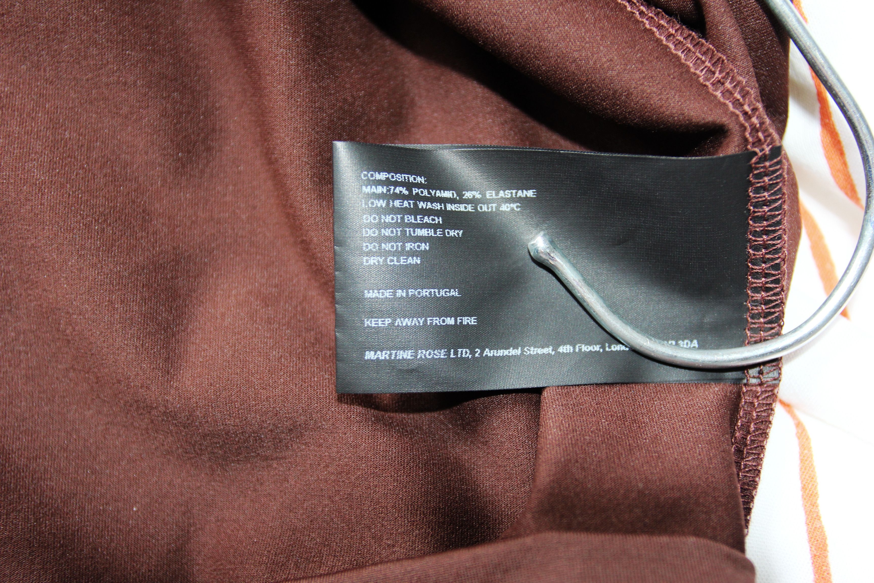 Martine Rose BNWT SS22 MARTINE ROSE EMBOSSED FITTED STRETCH TSHIRT B L Size US M / EU 48-50 / 2 - 10 Thumbnail