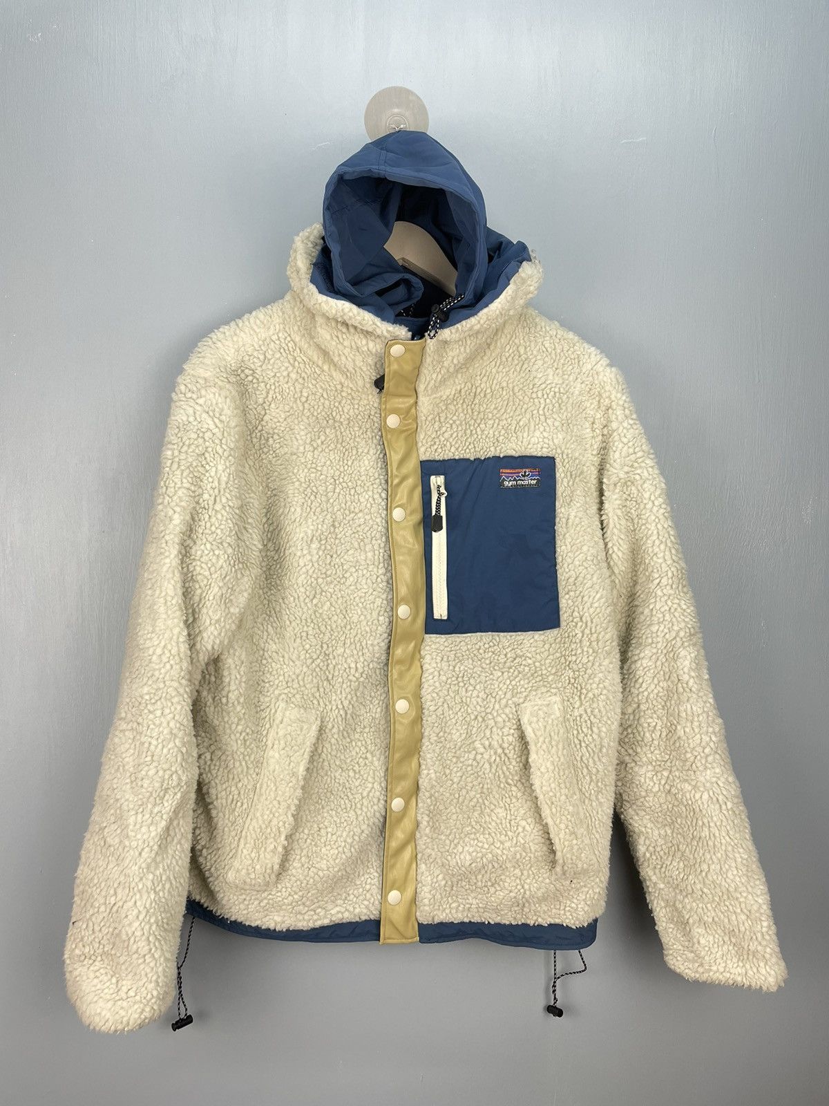 Japanese Brand Gym Master deep pile fleece reversible jacket Size US L / EU 52-54 / 3 - 1 Thumbnail