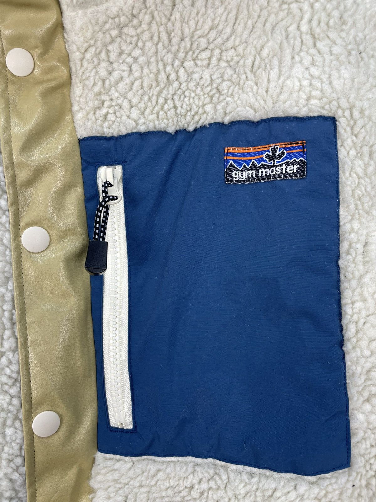 Japanese Brand Gym Master deep pile fleece reversible jacket Size US L / EU 52-54 / 3 - 6 Thumbnail