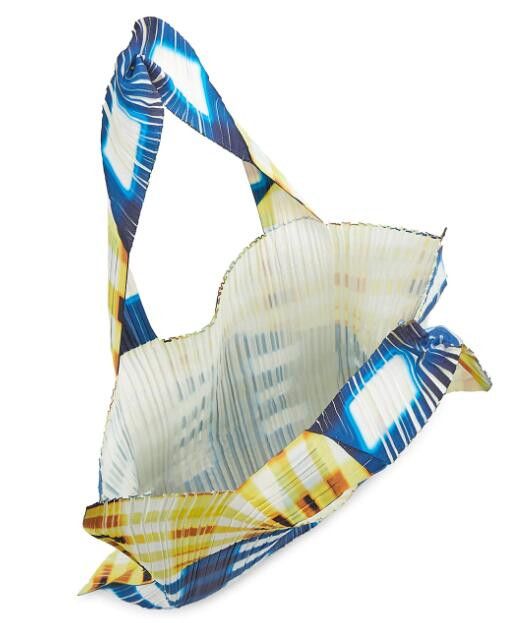 Issey Miyake BNWT AW21 ISSEY MIYAKE PLEATS PLEASE TREK TOTE BAG YELLOW Size ONE SIZE - 8 Thumbnail