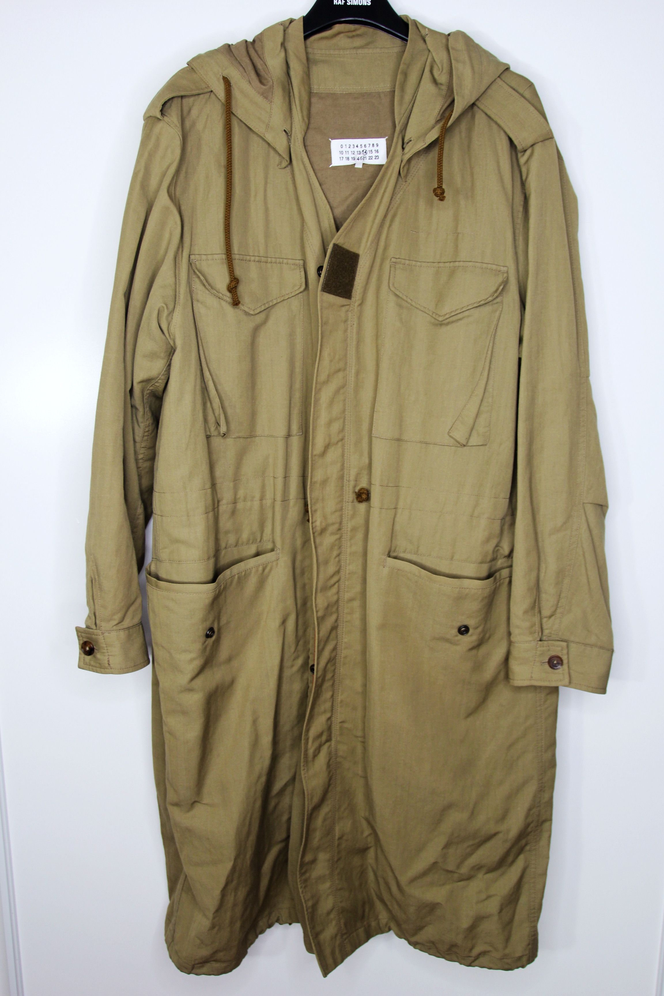 Maison Margiela SS15 MAISON MARGIELA OVERSIZED PARKA COAT 46 Size US S / EU 44-46 / 1 - 1 Thumbnail