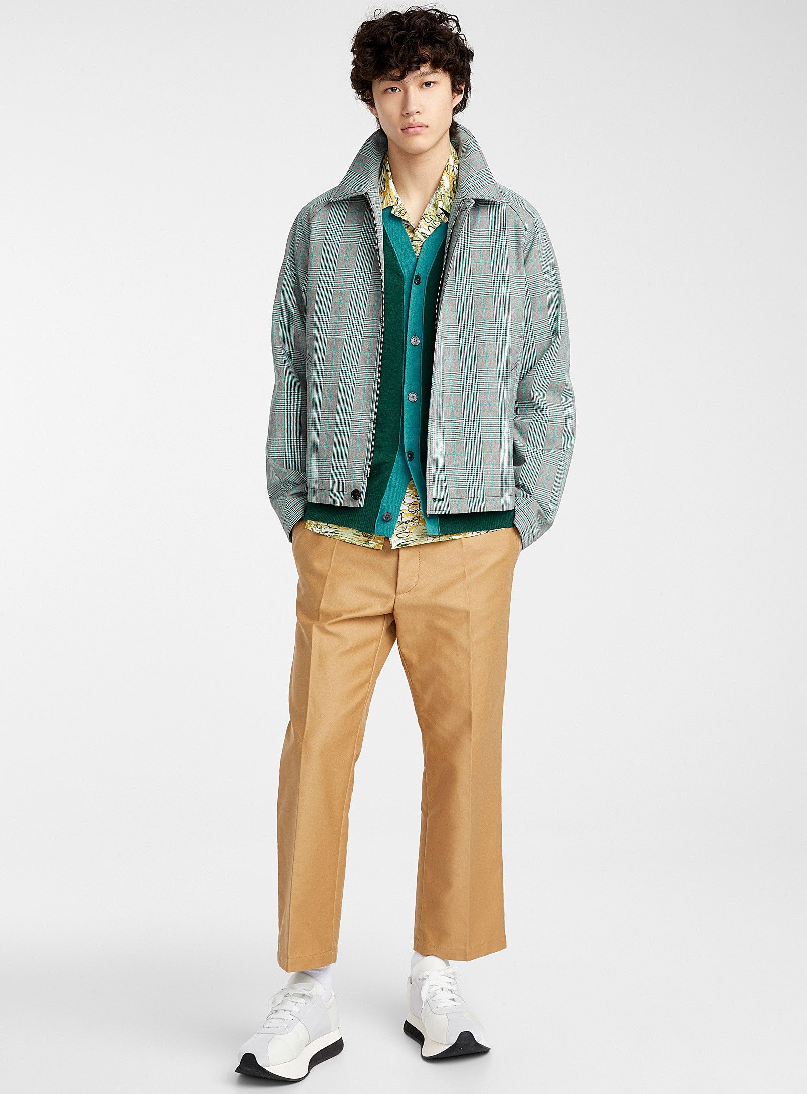 Marni BNWT SS20 MARNI CHECKED JACKET 50 Size US M / EU 48-50 / 2 - 11 Thumbnail