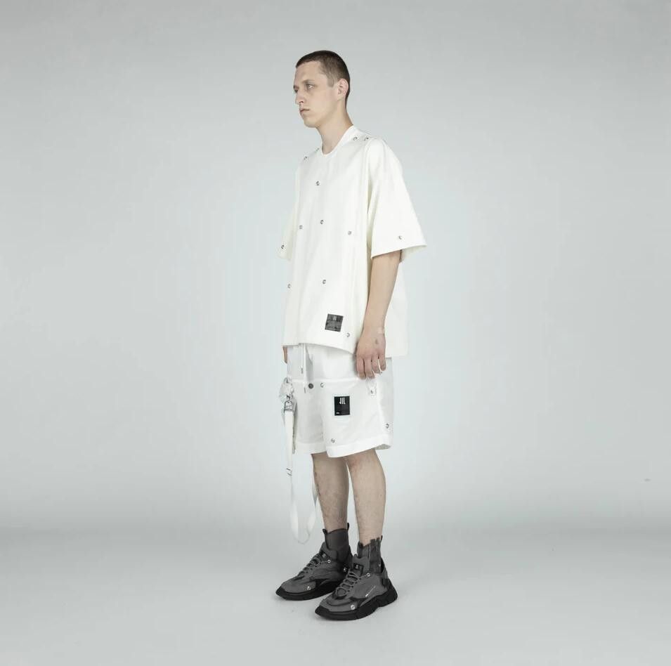 Julius BNWT SS22 NILOS "DEVIL FISH" MULTI BUTTON TSHIRT 2 Size US M / EU 48-50 / 2 - 14 Thumbnail