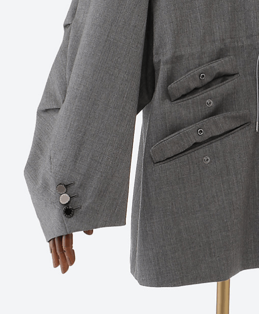 Fumito Ganryu BNWT AW20 FUMITO GANRYU OVERSIZED JACKET 2 Size US M / EU 48-50 / 2 - 19 Thumbnail