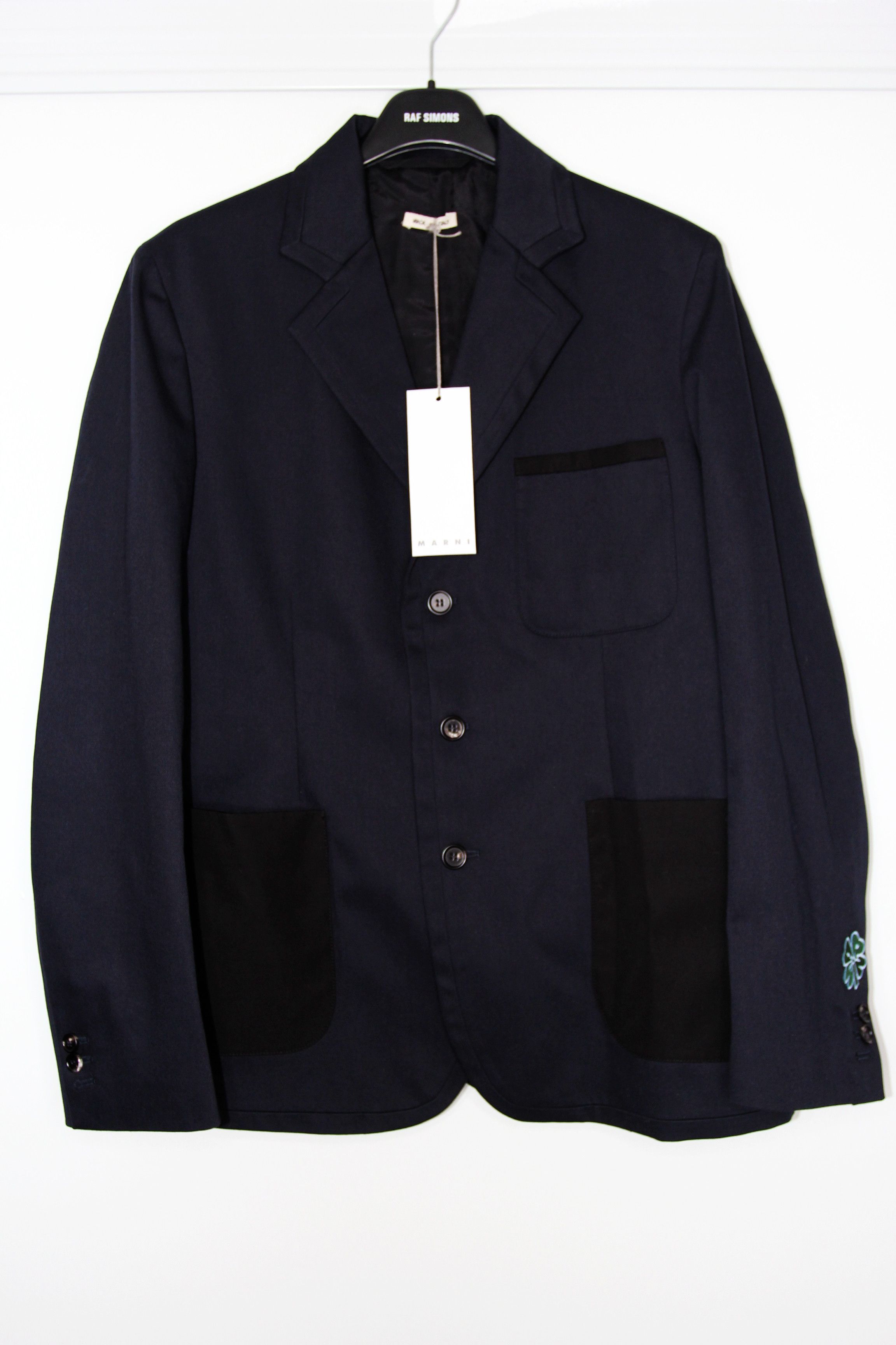Marni BNWT SS21 MARNI SINGLE BREASTED BLAZER JACKET NAVY 46 Size US S / EU 44-46 / 1 - 2 Thumbnail
