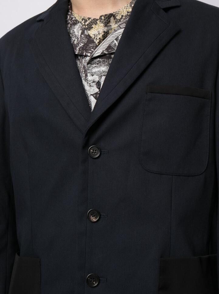 Marni BNWT SS21 MARNI SINGLE BREASTED BLAZER JACKET NAVY 46 Size US S / EU 44-46 / 1 - 12 Thumbnail
