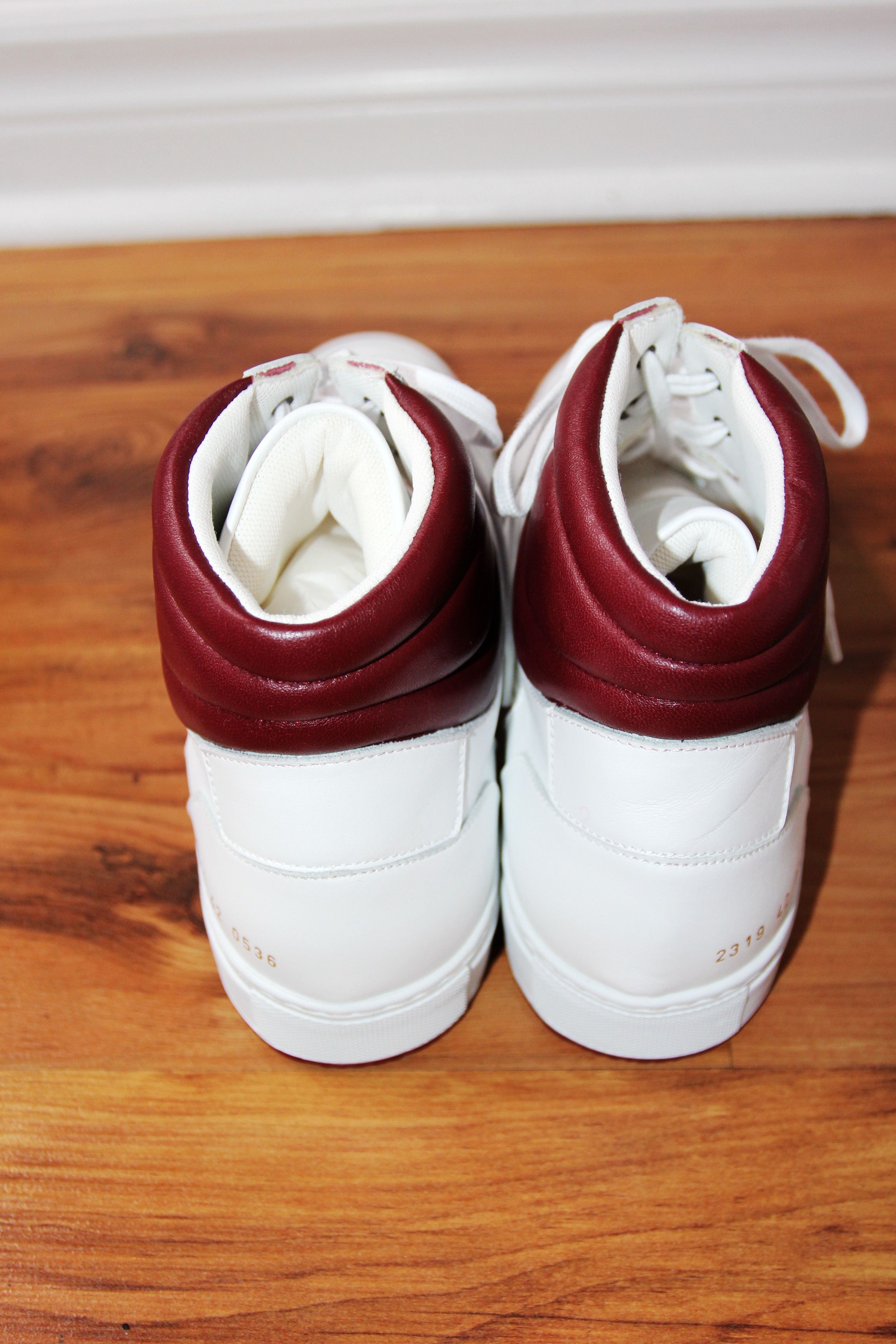 Common Projects BNWT AW21 COMMON PROJECTS HIGH TOP 2319 42 RED Size US 9 / EU 42 - 5 Thumbnail
