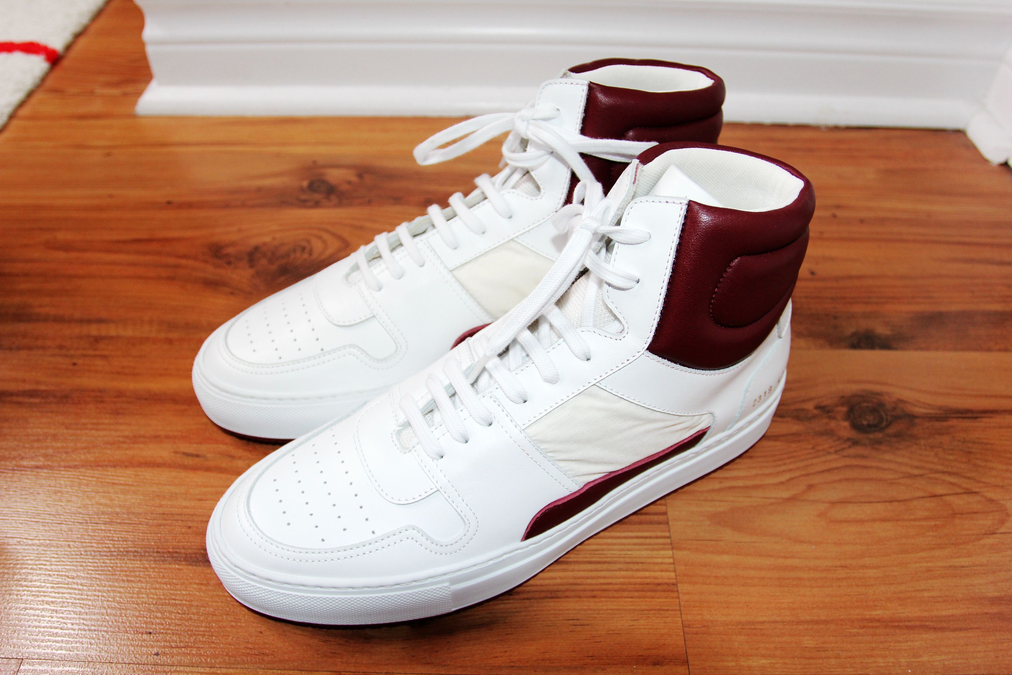 Common Projects BNWT AW21 COMMON PROJECTS HIGH TOP 2319 42 RED Size US 9 / EU 42 - 2 Thumbnail