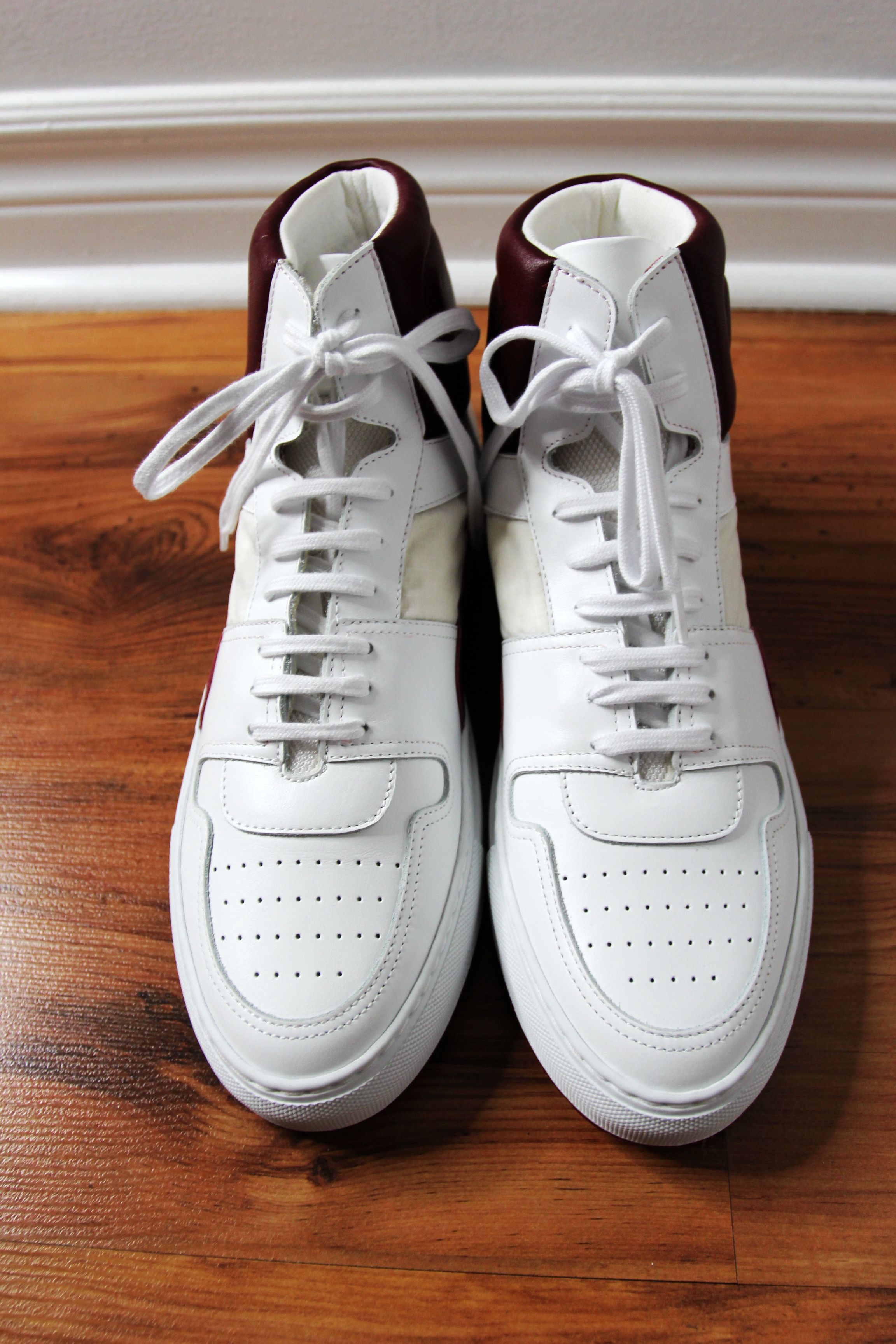 Common Projects BNWT AW21 COMMON PROJECTS HIGH TOP 2319 42 RED Size US 9 / EU 42 - 4 Thumbnail