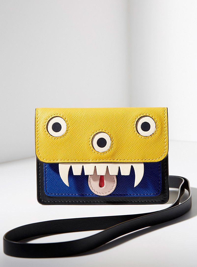 Marni BNWT AW19 MARNI MONSTER CARDHOLDER Size ONE SIZE - 1 Thumbnail