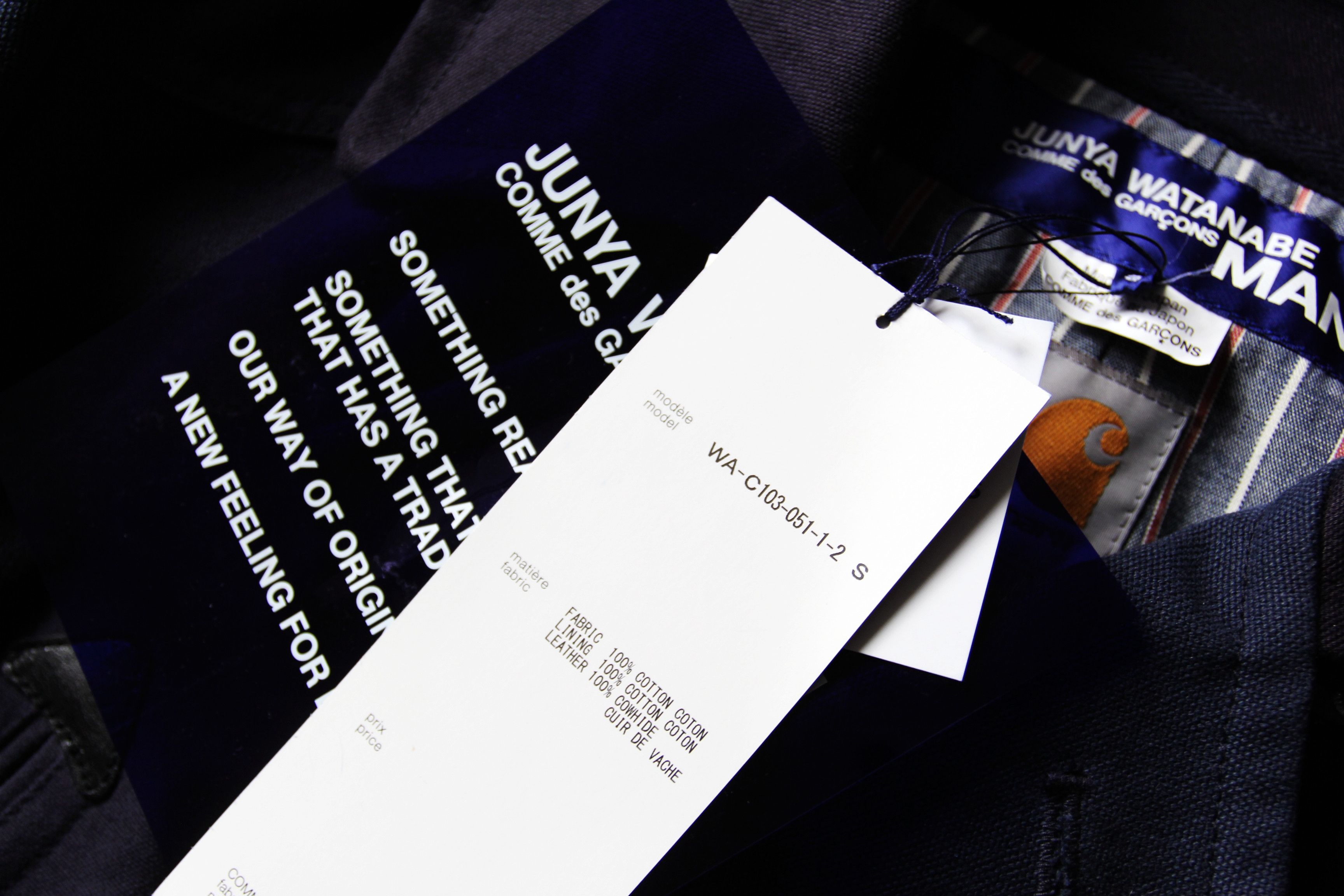 Junya Watanabe BNWT SS18 JUNYA WATANABE X CARHARTT JACKET S Size US S / EU 44-46 / 1 - 15 Thumbnail