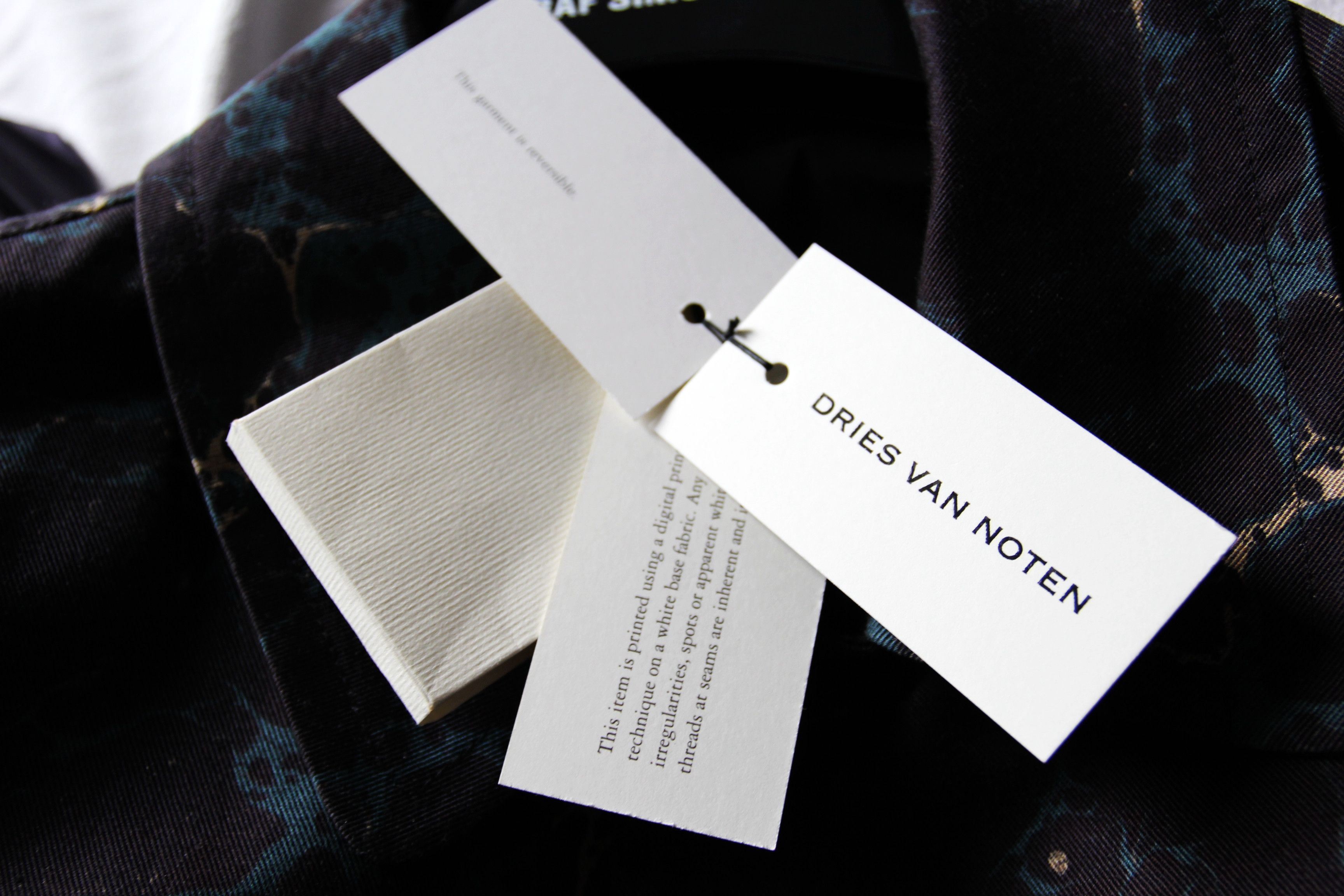 Dries Van Noten BNWT AW18 DRIES VAN NOTEN MARBLE EYE REVERSIBLE COAT 48 Size US M / EU 48-50 / 2 - 12 Thumbnail