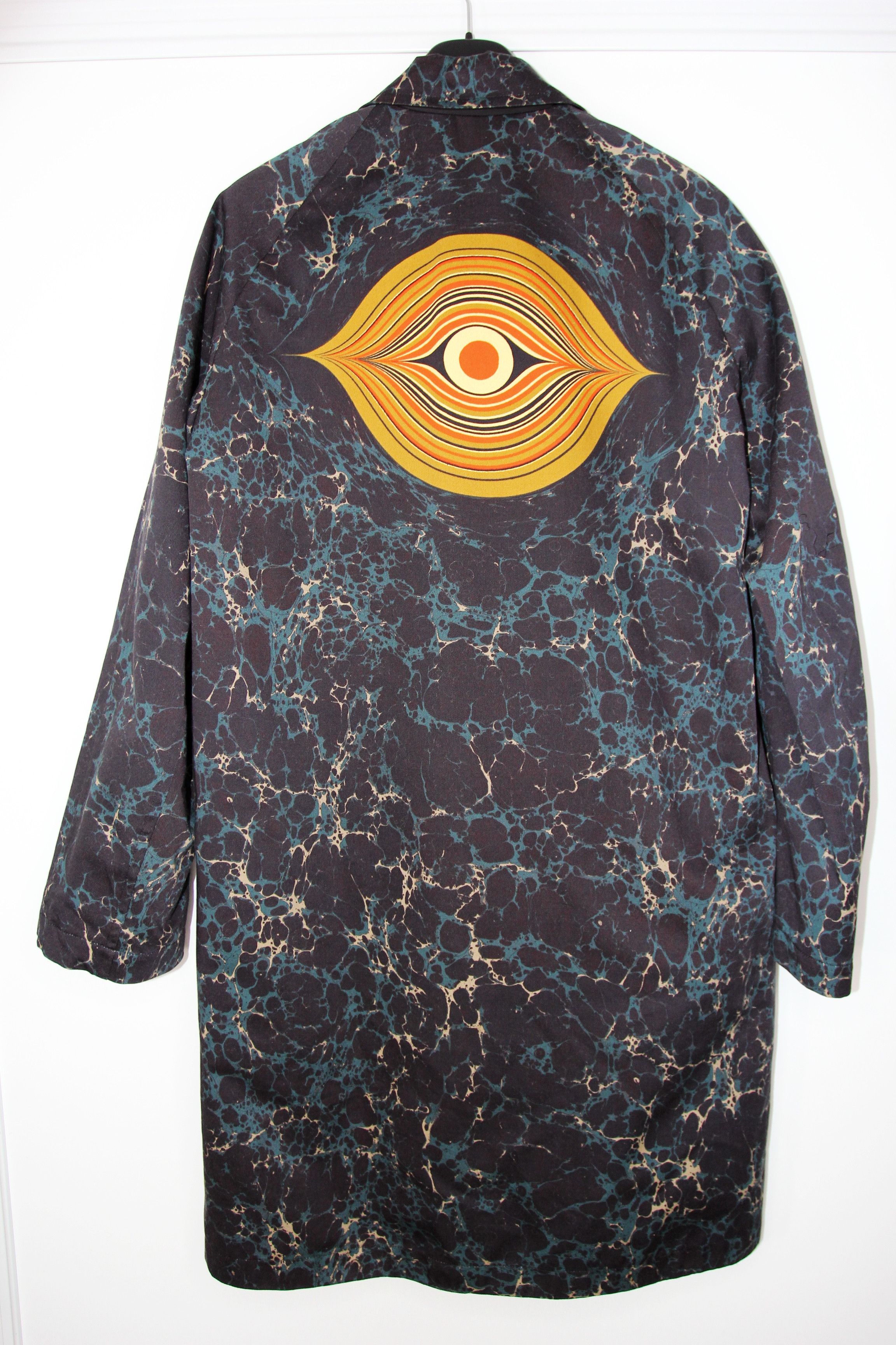 Dries Van Noten BNWT AW18 DRIES VAN NOTEN MARBLE EYE REVERSIBLE COAT 48 Size US M / EU 48-50 / 2 - 3 Thumbnail