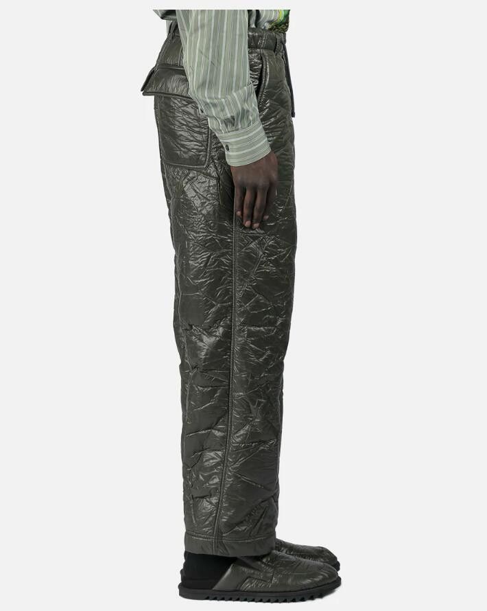 Dries Van Noten BNWT AW21 DRIES VAN NOTEN PERTO CRINKLED SATIN PANTS S Size US 30 / EU 46 - 12 Thumbnail