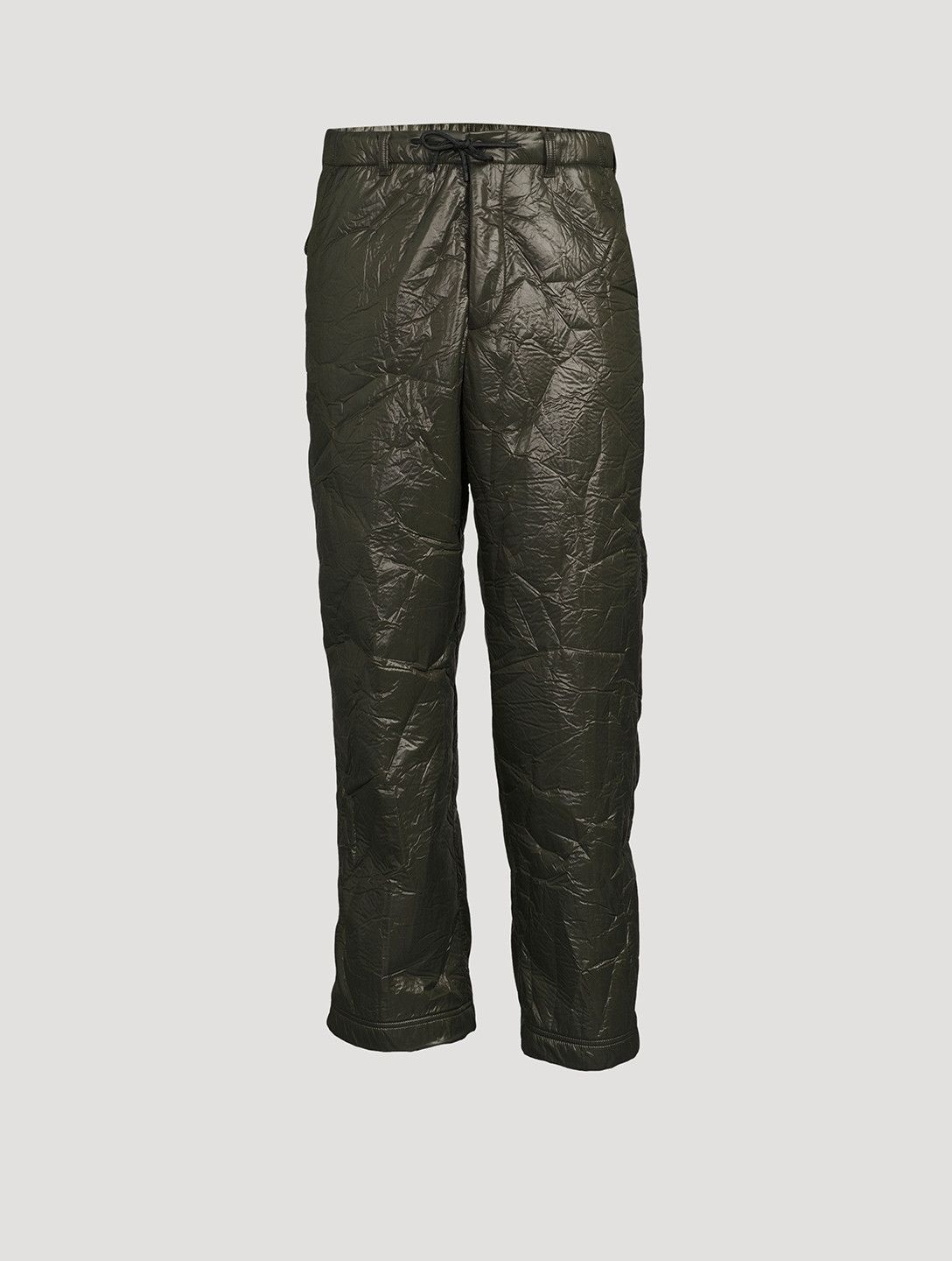 Dries Van Noten BNWT AW21 DRIES VAN NOTEN PERTO CRINKLED SATIN PANTS S Size US 30 / EU 46 - 11 Thumbnail