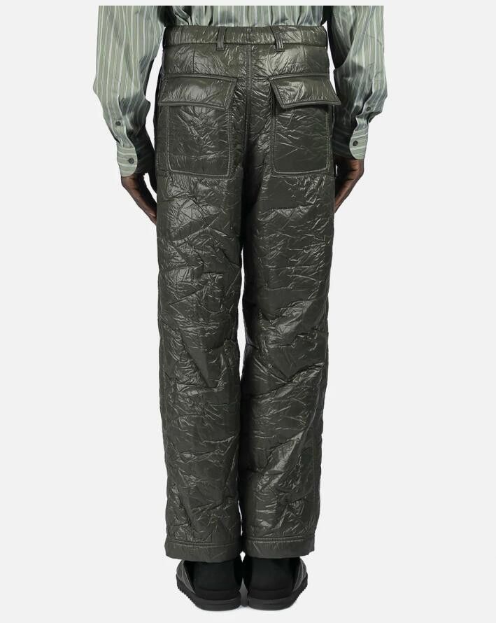 Dries Van Noten BNWT AW21 DRIES VAN NOTEN PERTO CRINKLED SATIN PANTS S Size US 30 / EU 46 - 13 Thumbnail