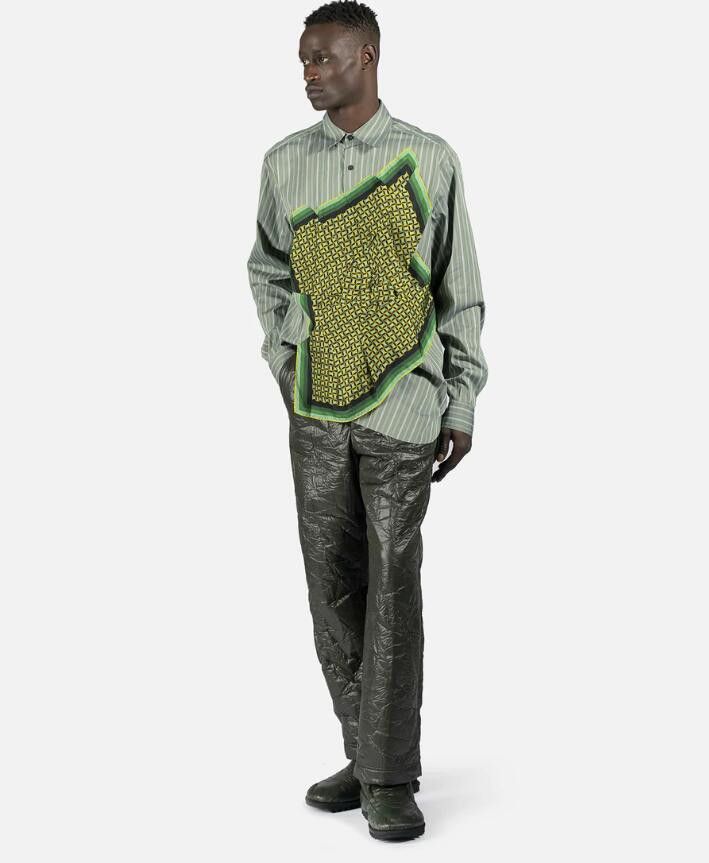 Dries Van Noten BNWT AW21 DRIES VAN NOTEN PERTO CRINKLED SATIN PANTS S Size US 30 / EU 46 - 15 Thumbnail
