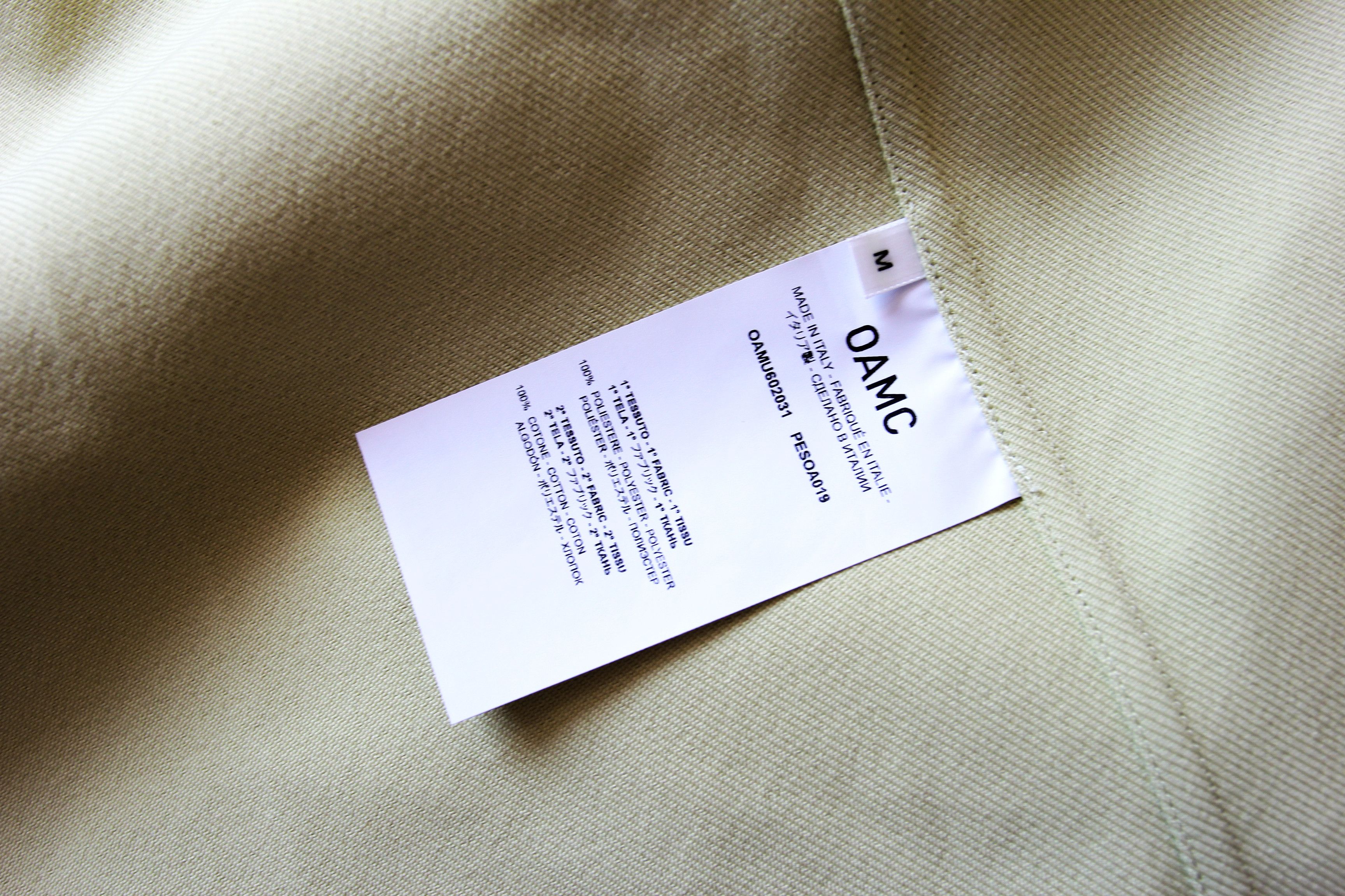 OAMC BNWT SS22 OAMC MAX SHIRT JACKET M Size US M / EU 48-50 / 2 - 10 Thumbnail