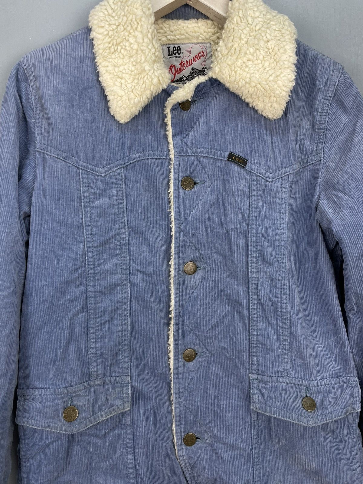 Lee Lee outerwear sherpa jacket corduroy Size M / US 6-8 / IT 42-44 - 4 Thumbnail