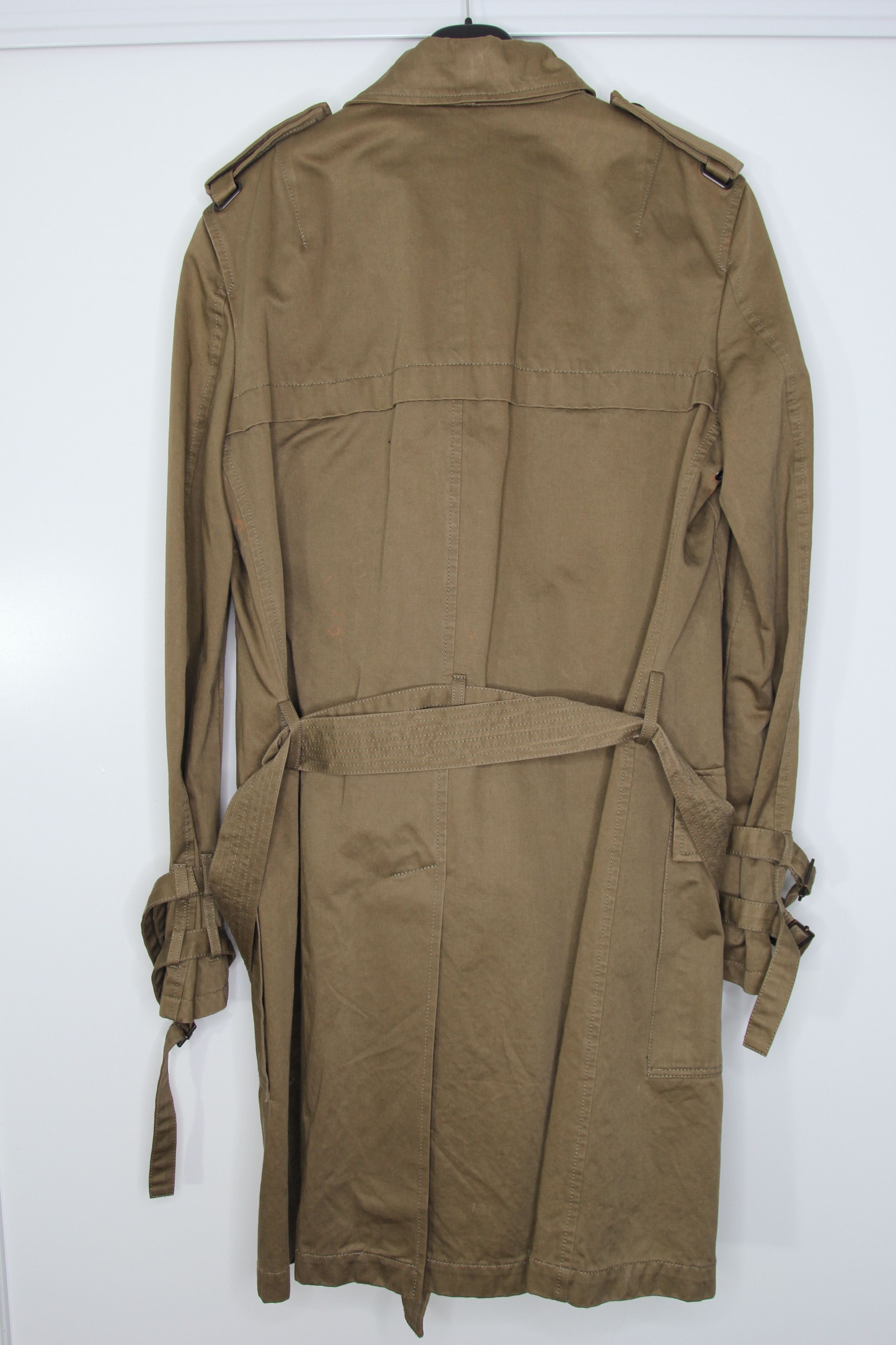 Balmain SS13 BALMAIN KHAKI MILITARY COAT 54 Size US L / EU 52-54 / 3 - 3 Thumbnail