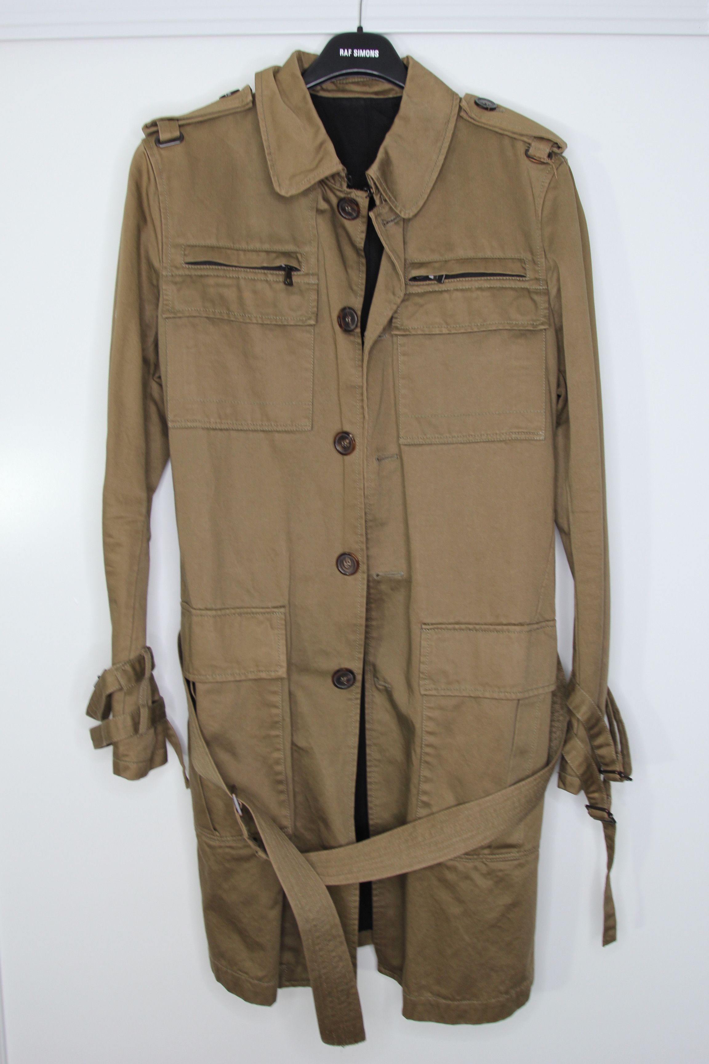 Balmain SS13 BALMAIN KHAKI MILITARY COAT 54 Size US L / EU 52-54 / 3 - 2 Thumbnail