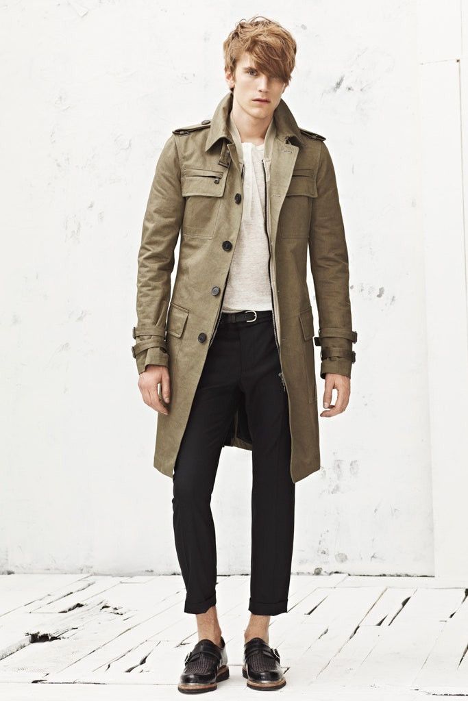 Balmain SS13 BALMAIN KHAKI MILITARY COAT 54 Size US L / EU 52-54 / 3 - 1 Thumbnail