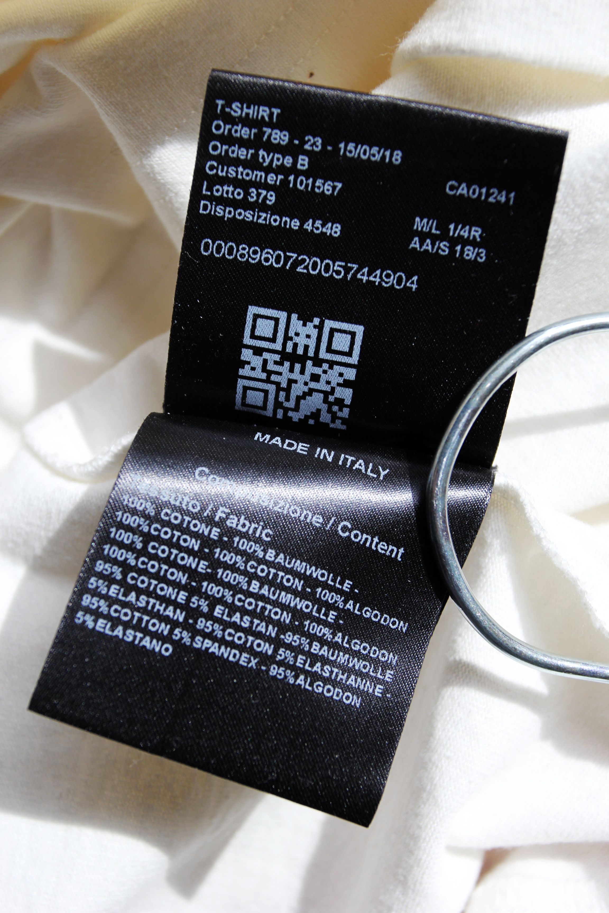 Calvin Klein 205W39NYC SS19 CALVIN KLEIN 205W39NYC JERSEY OVERSIZED TSHIRT M Size US M / EU 48-50 / 2 - 12 Thumbnail